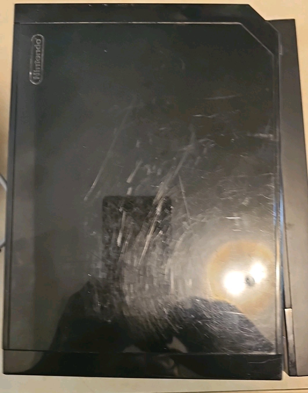Bkack Nintendo Wii RVL-101 Console – WORK With Cords And Bar Sensor.