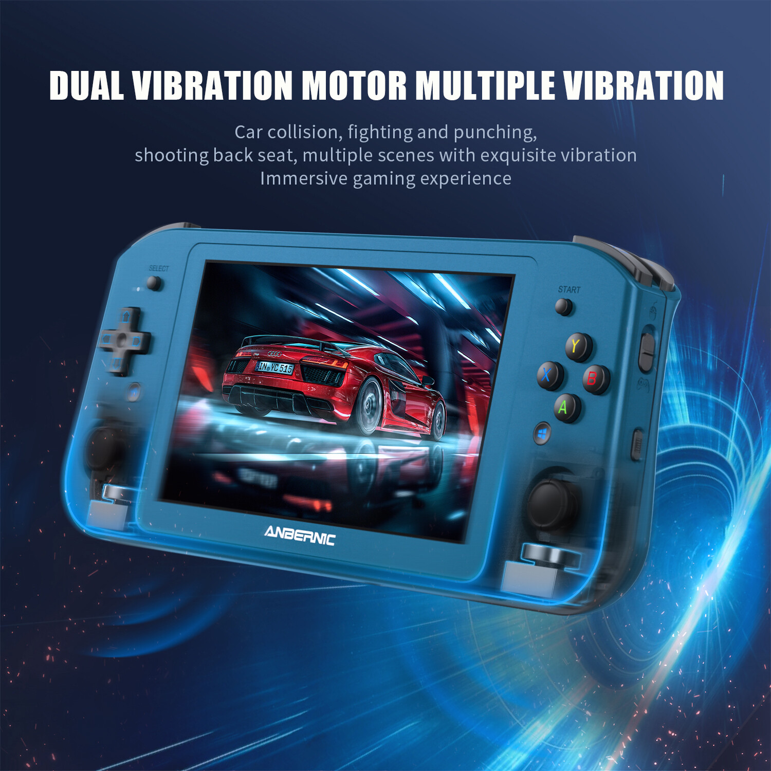 ANBERNIC Win600 Games Handheld Portable PC Game Player Laptop Win11 AMD 3050e