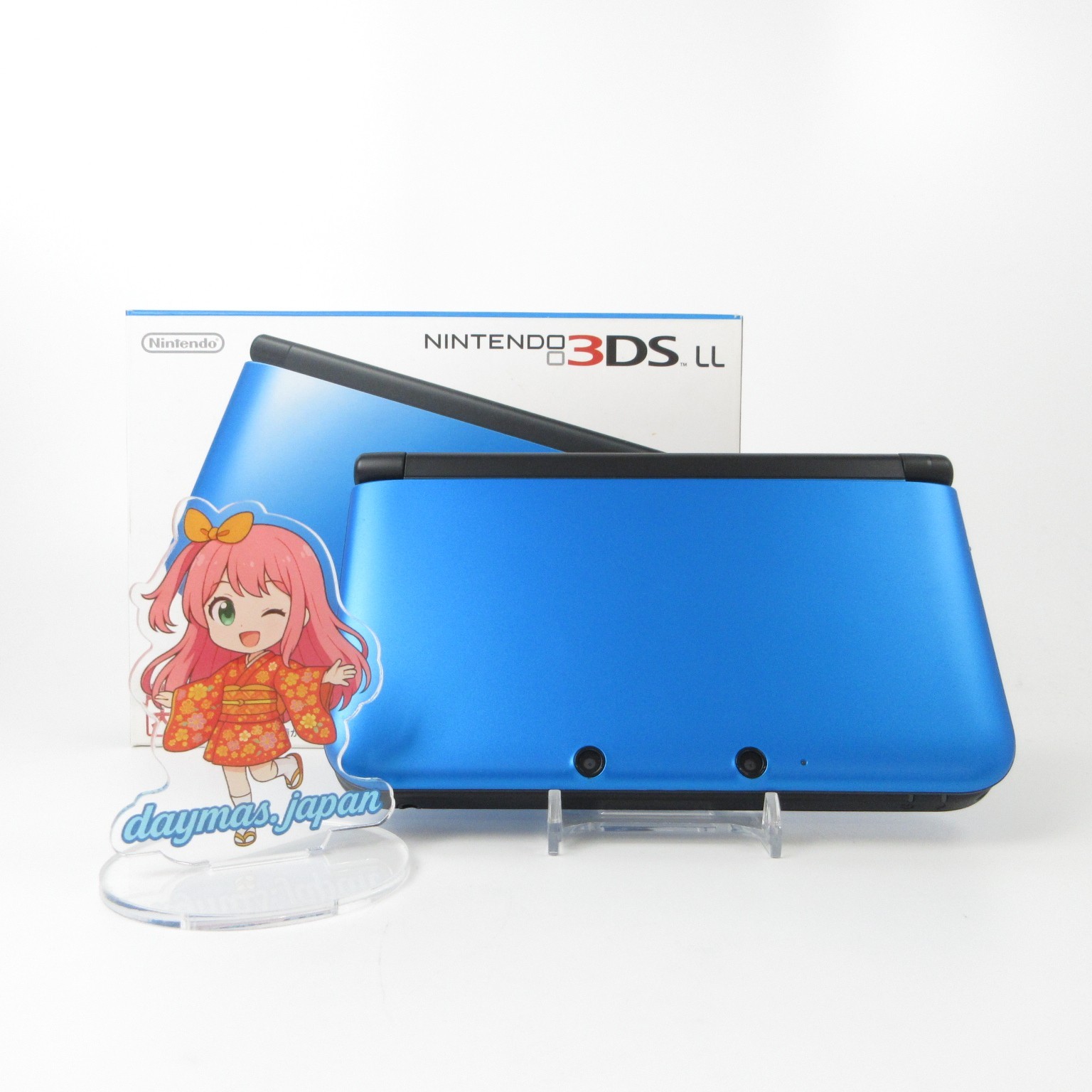 【Near Mint】Nintendo 3DS LL XL Blue x Black Console Japanese Edition #Arr0401/01