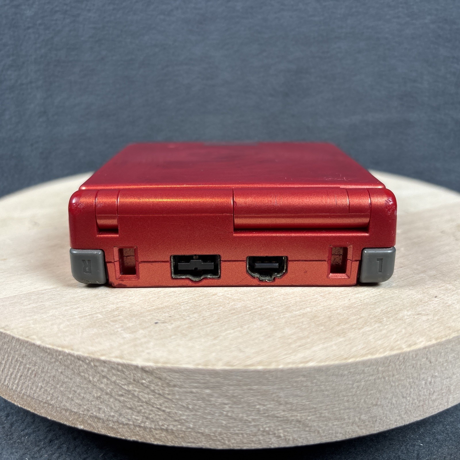 Nintendo Game Boy Advance SP Console AGS-001 Flame Red – New Battery & Charger