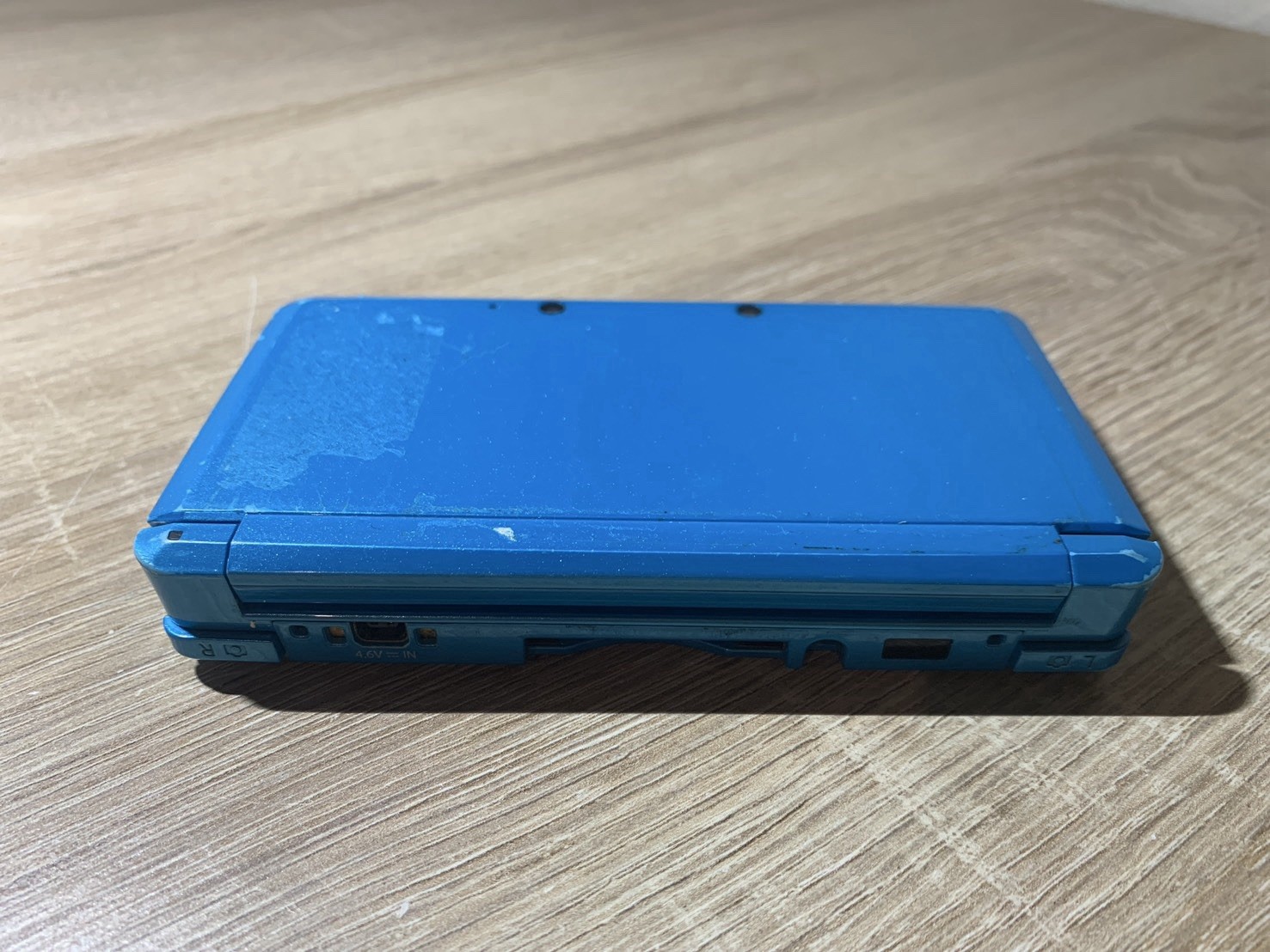 0934 Nintendo 3DS Light Blue For Parts