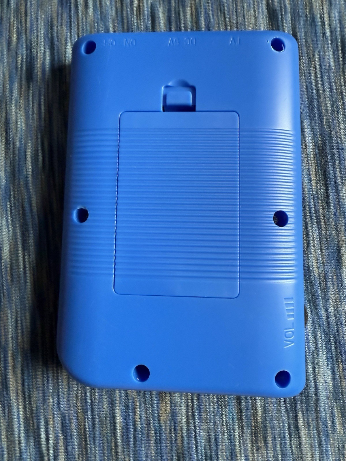 Blue Handheld Game Console 400-in-1 Classic Retro Games Includes Charging Cable