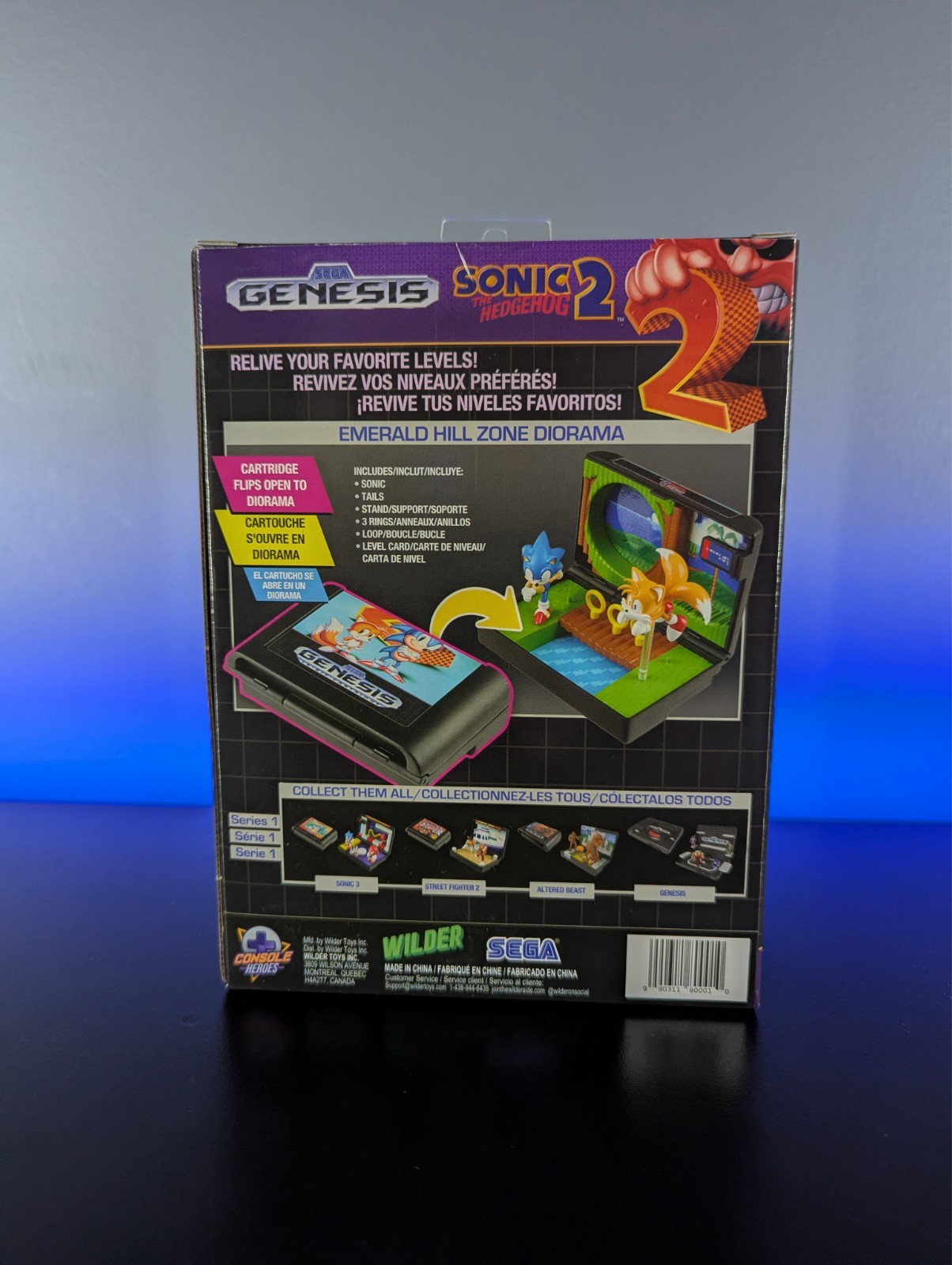 🔥 COMPLETE Sega Genesis Sonic Supervillain 5-Piece Set By Console Heroes 🔥