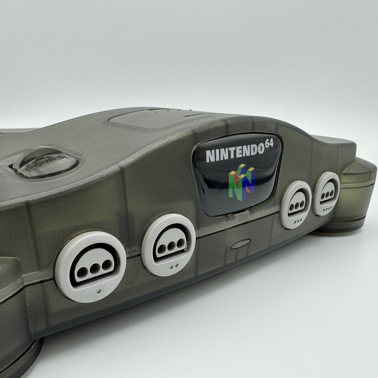 NEW Nintendo 64 N64 Limited Clear Smoke Grey Custom Console Only Funtastic