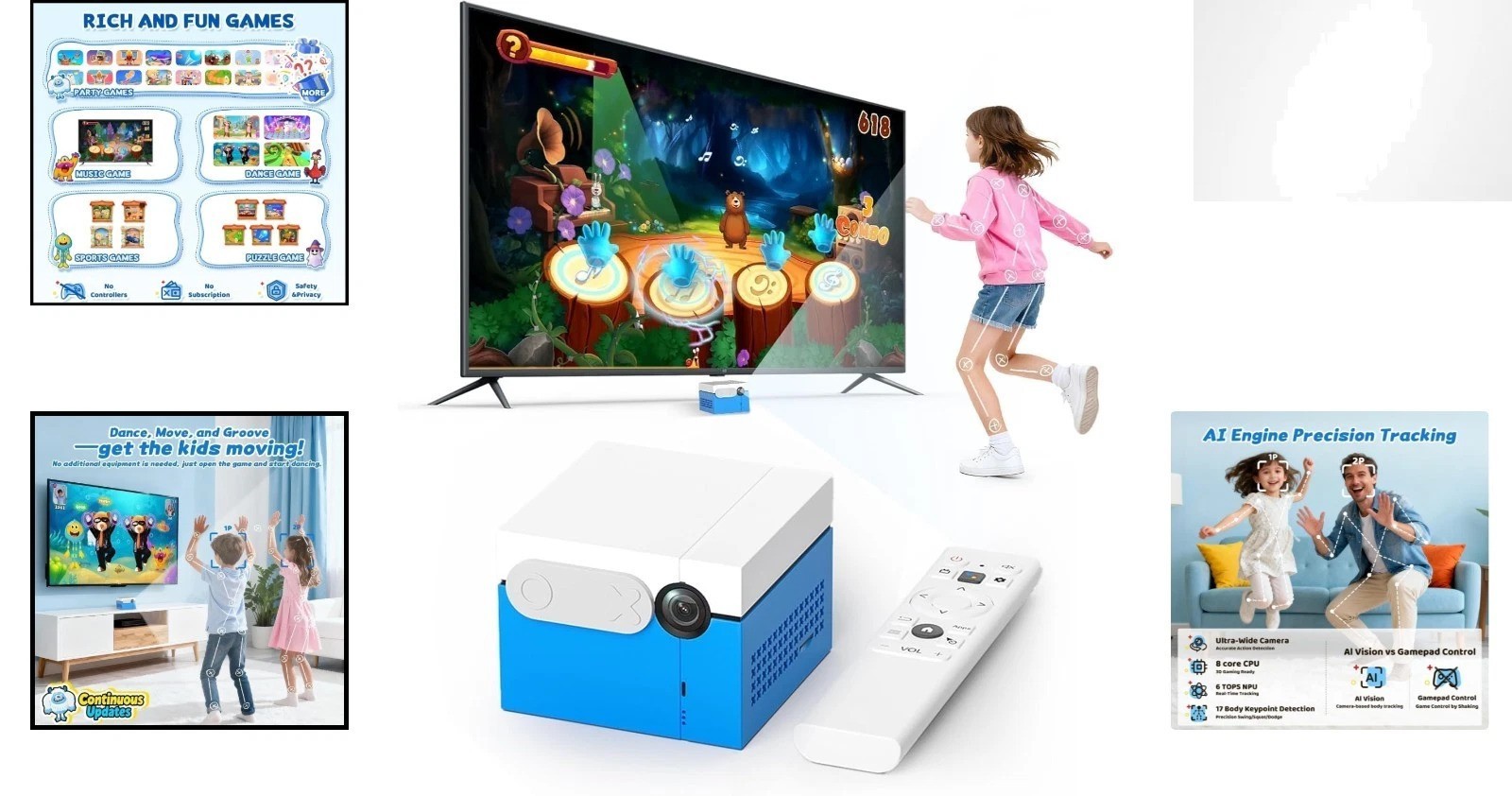 Dynamic MotionX Game System: 41 Updated Games for Indoor Family Adventures
