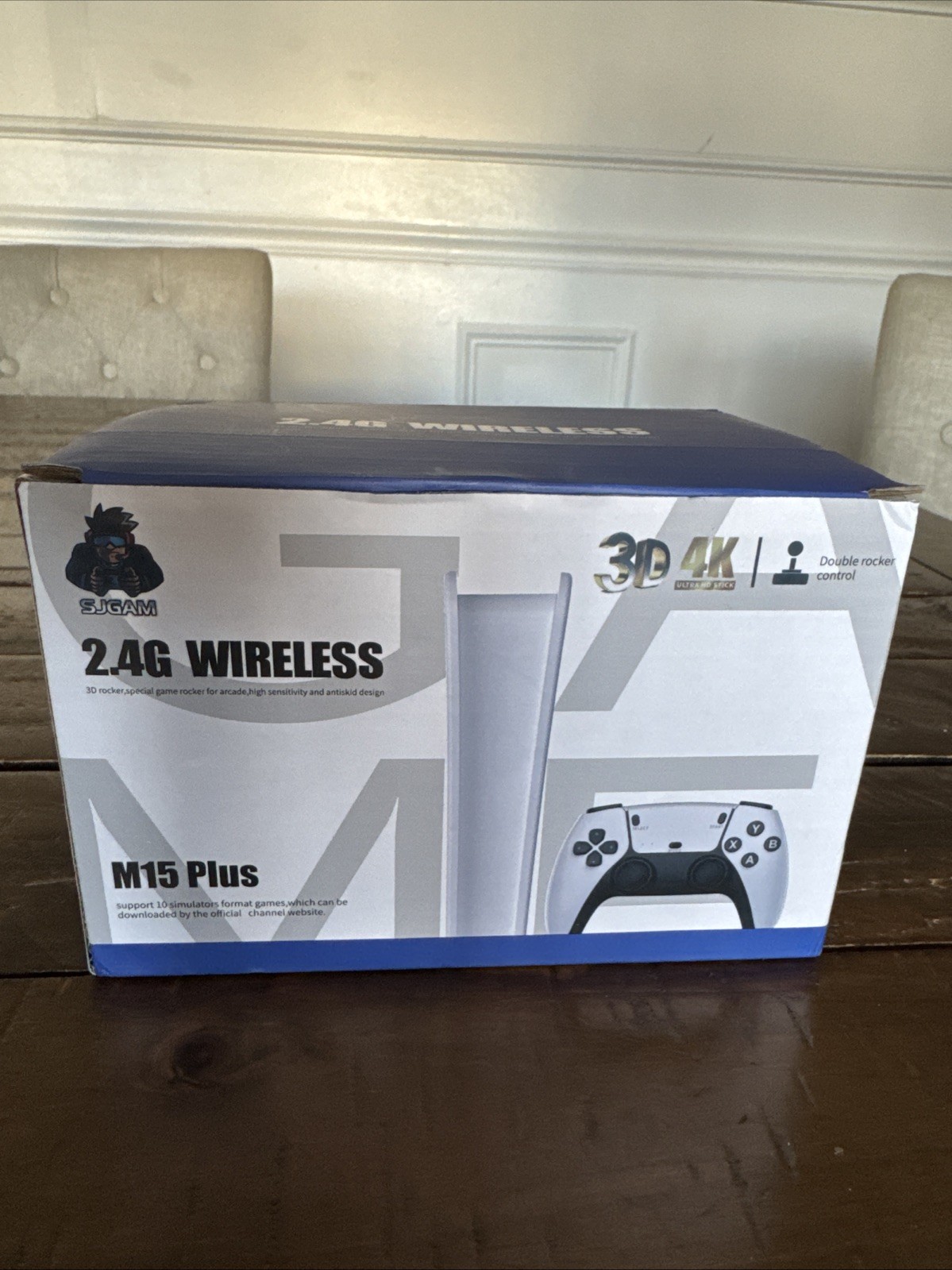 Gamer M15 Plus 2.4G Wireless HDR Home Console White