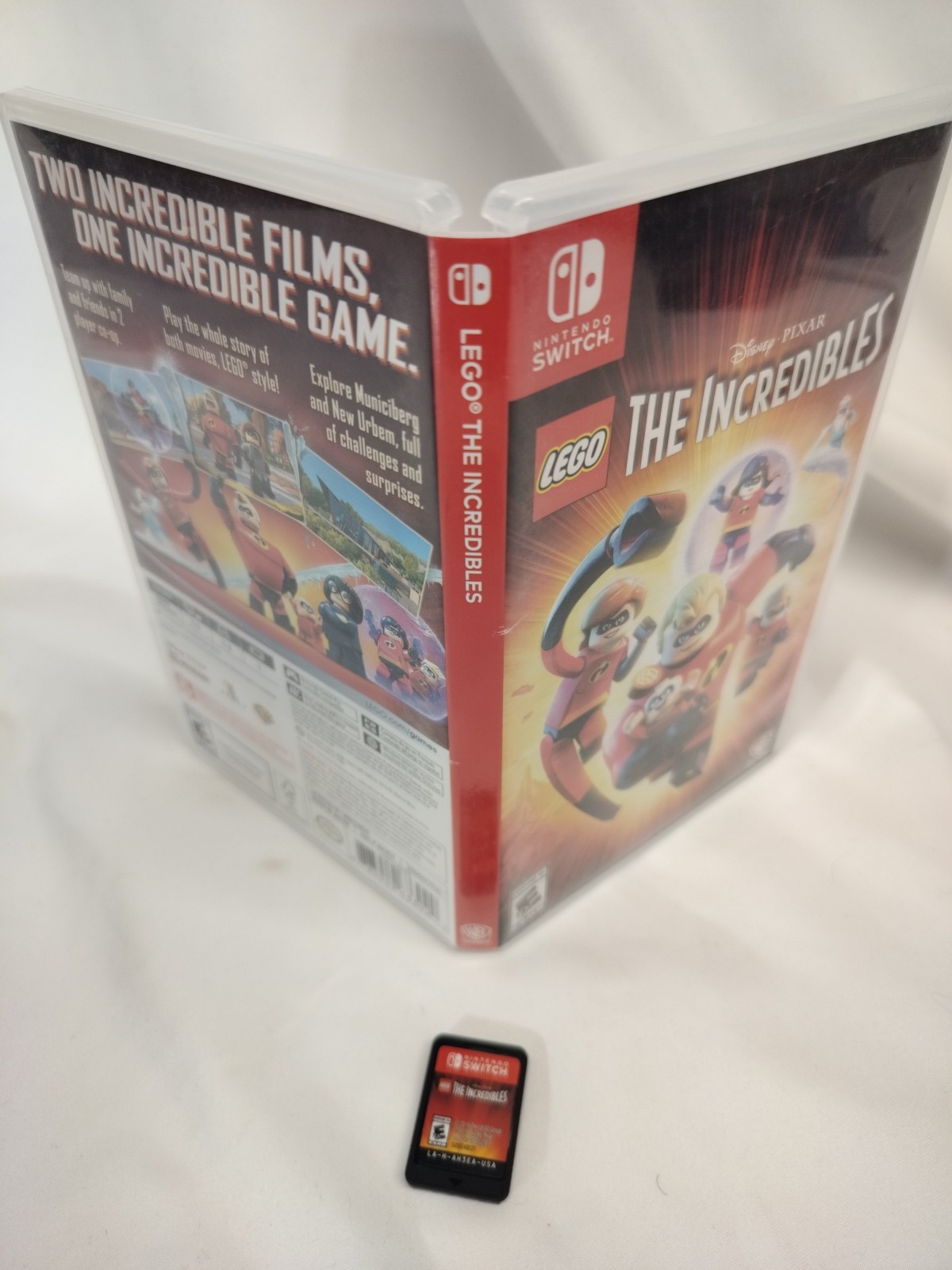 Nintendo Switch Bundle – HAC-001 Red & Blue Joycons – Charger – 5 Games Tested!