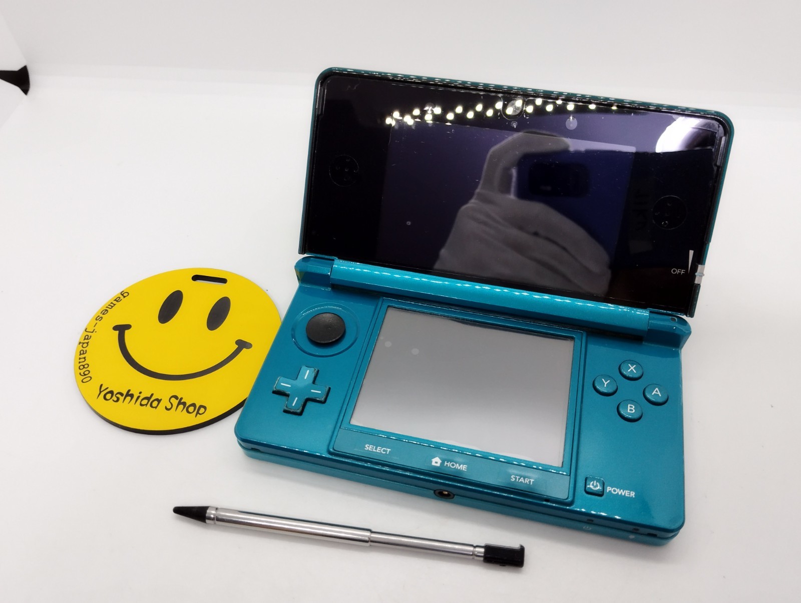 Nintendo 3DS Console Aqua Blue Japan Ver. TESTED