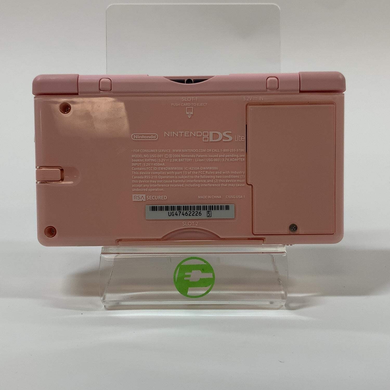 Nintendo DS Lite Handheld Game Console C/USG-USA-1 Pink