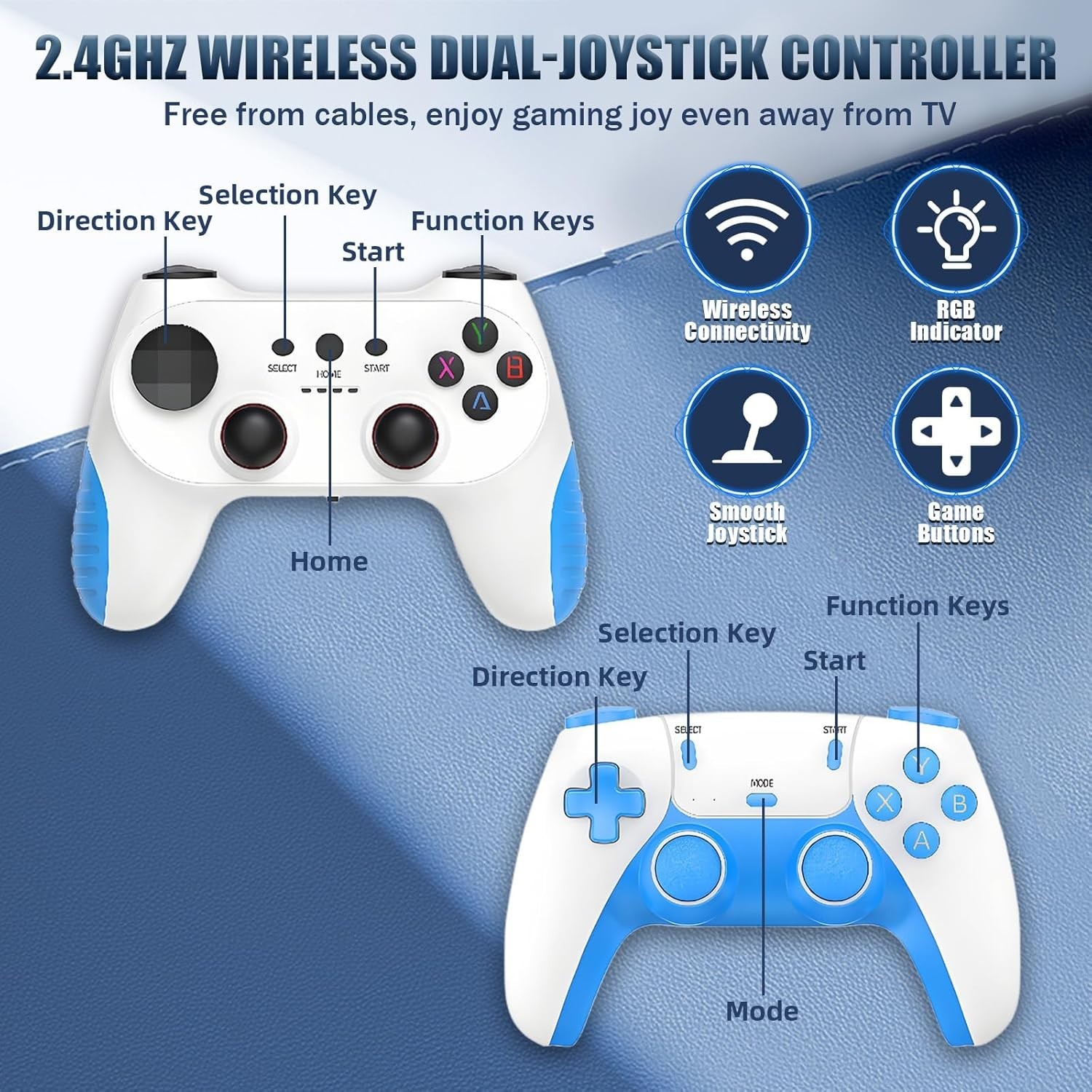 X10 Pro 2026 New Retro Game Stick 4K Retro Gaming Console 1080P/720P Output,Cort