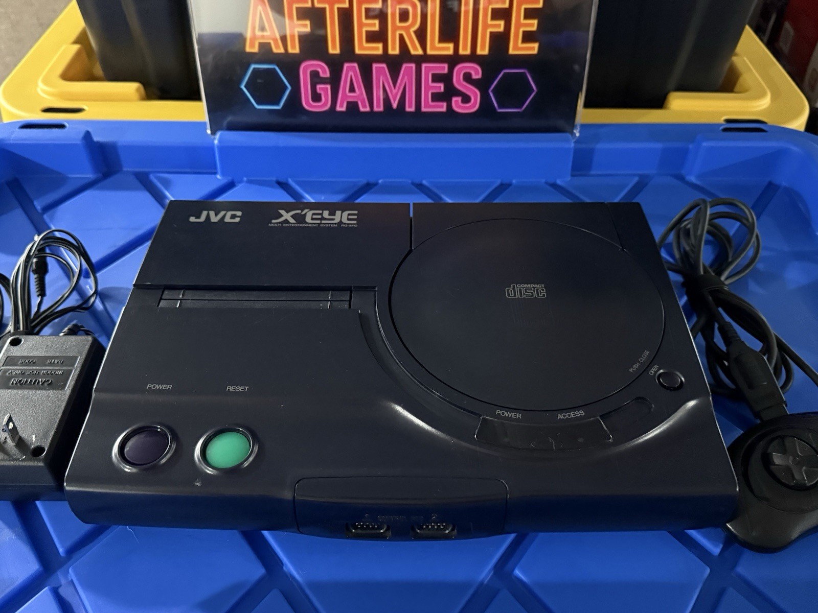 JVC X’Eye Sega Genesis Console Black with Controller and Cables, 1994