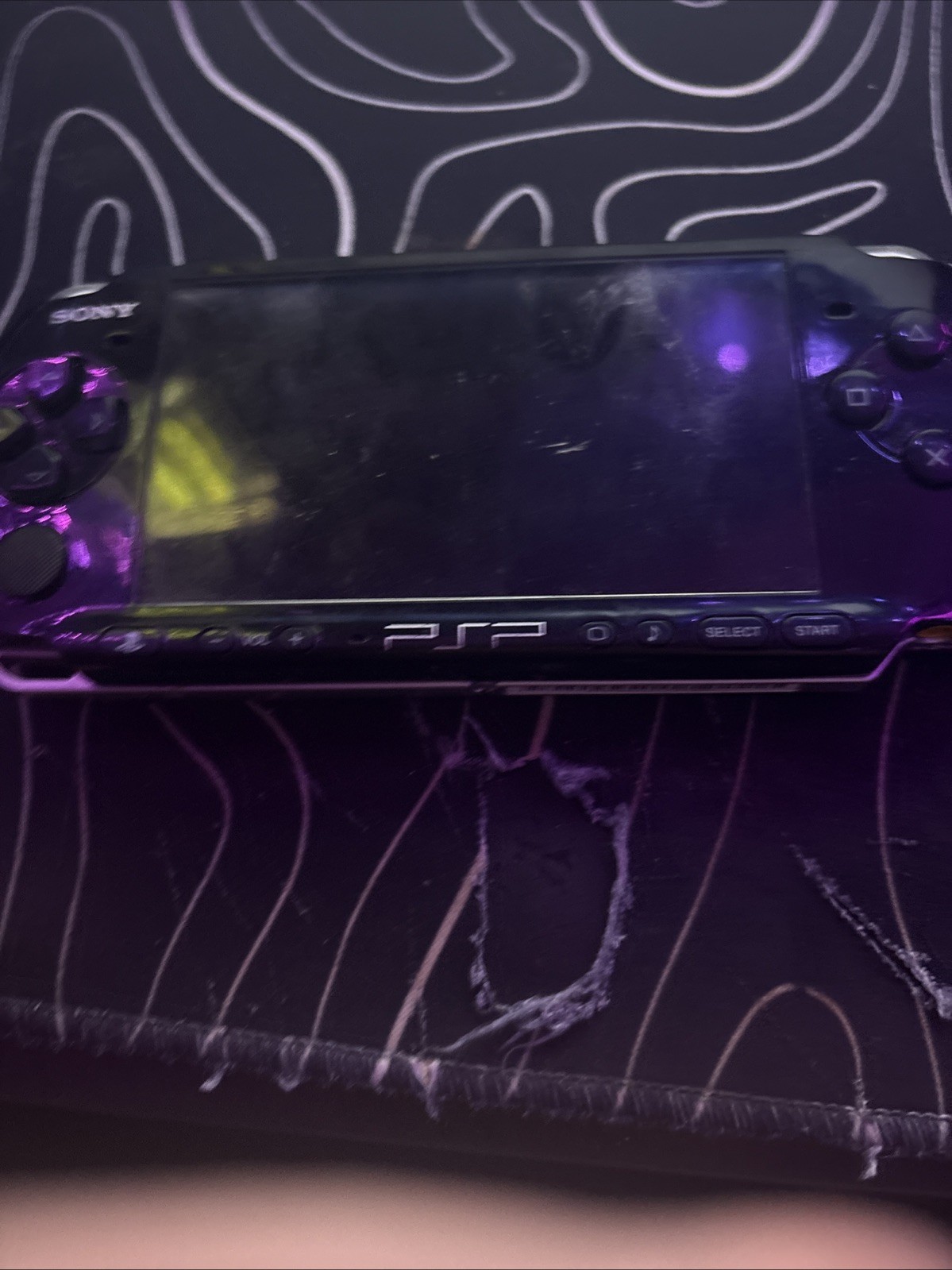 Sony PSP-3000 Playstation Portable Console With Game And Charger