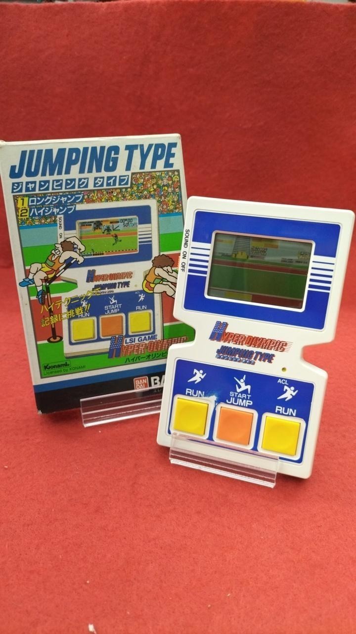 Bandai Hyper Olympic Jumping Type Handheld Game CIB 1983 From Japan A1412
