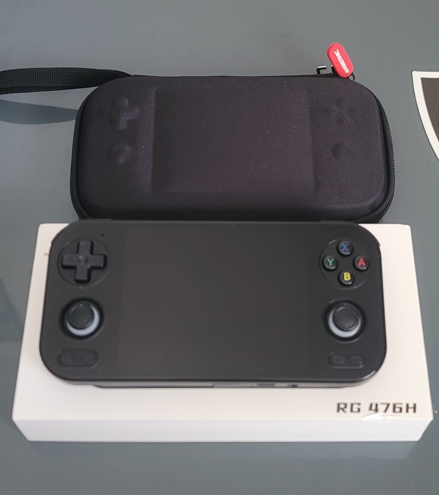 New RG476H with Anbernic carry case and stock 64gb sd card over 4k games ready