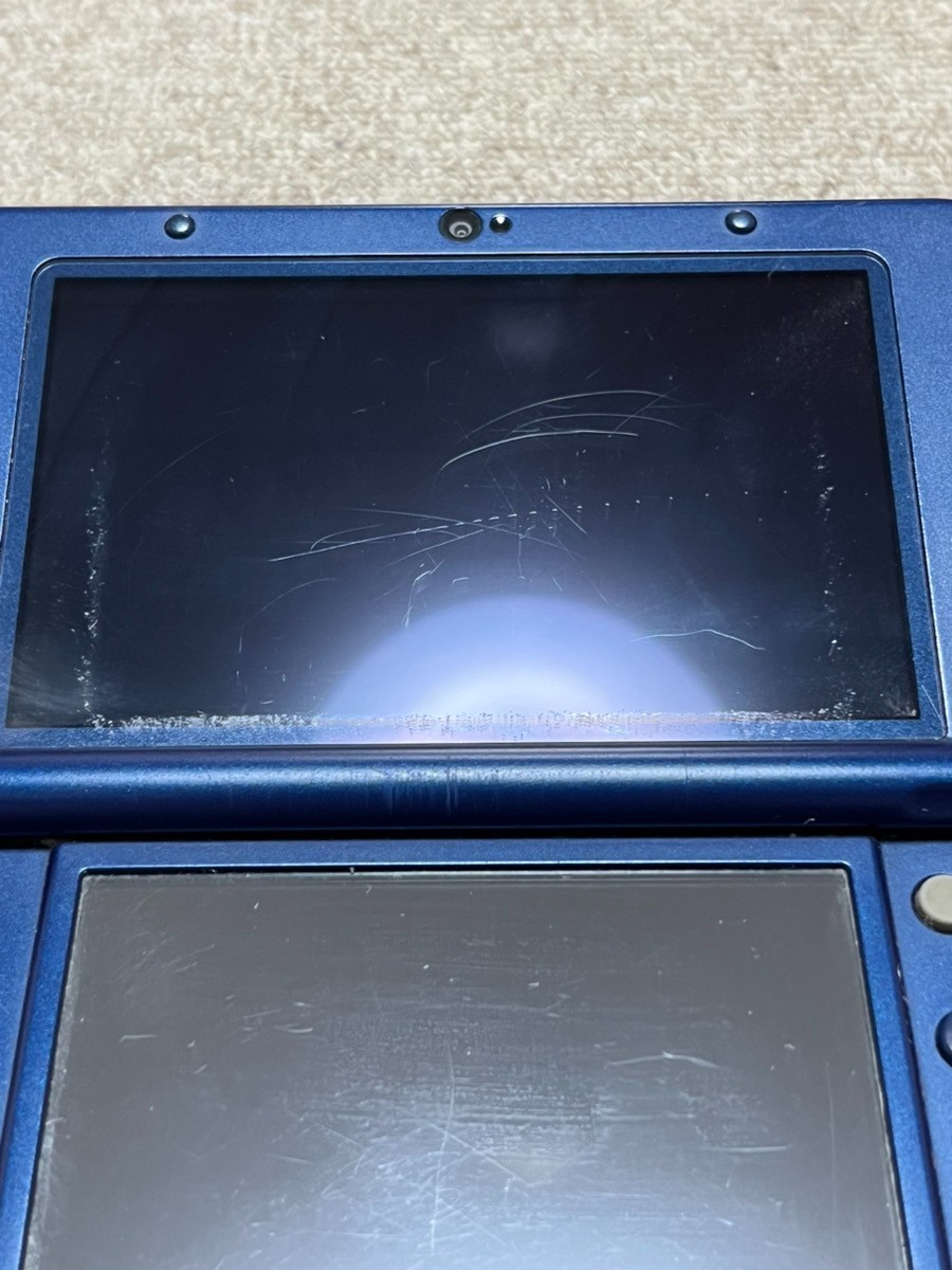 New 3DS LL XL Metalic blue Japan Nintendo Console region Japanese B969