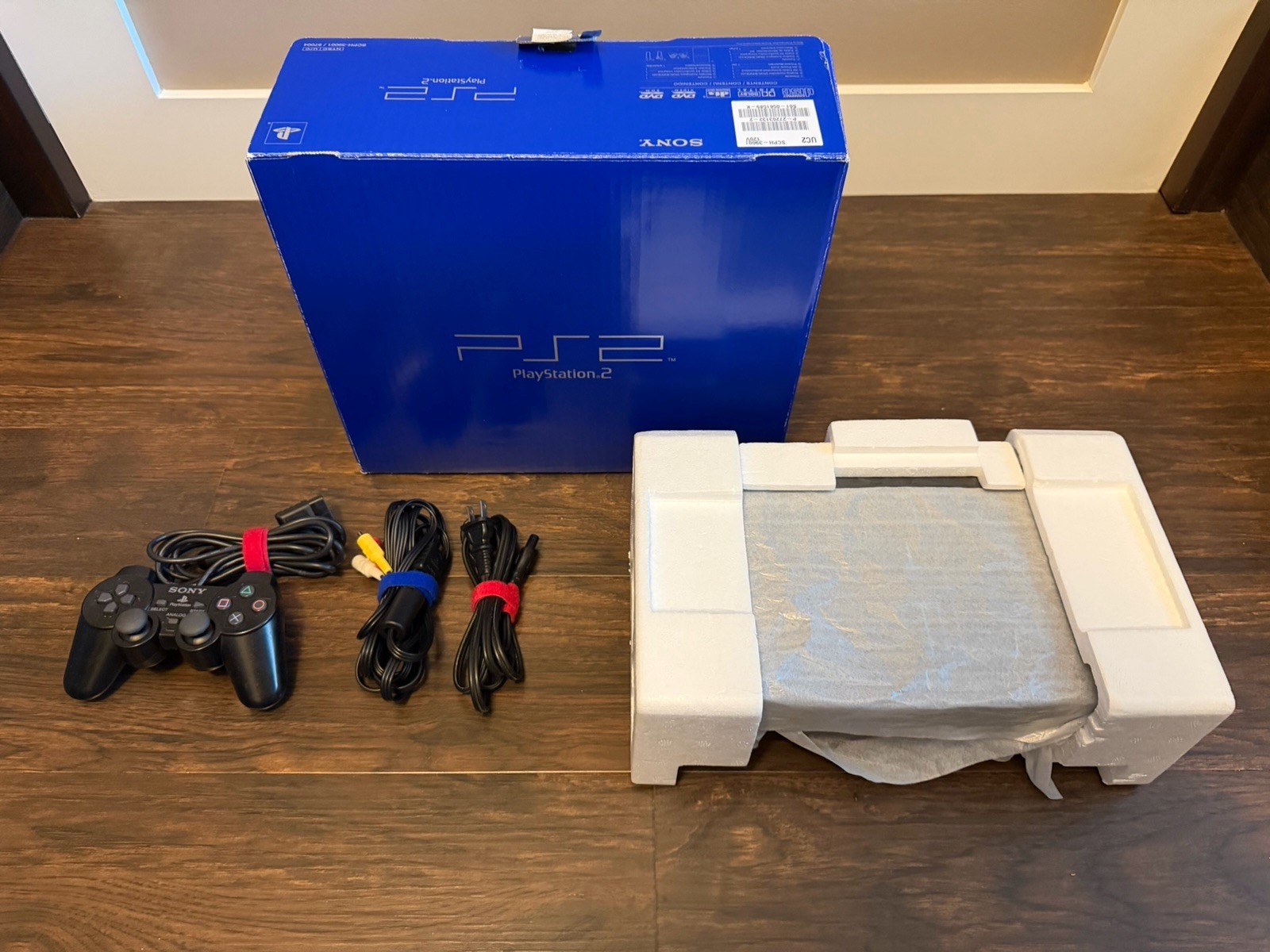 Sony PlayStation 2 Black Fat Console SCPH-39001 Complete In Box CIB w/ GTA 3 CIB