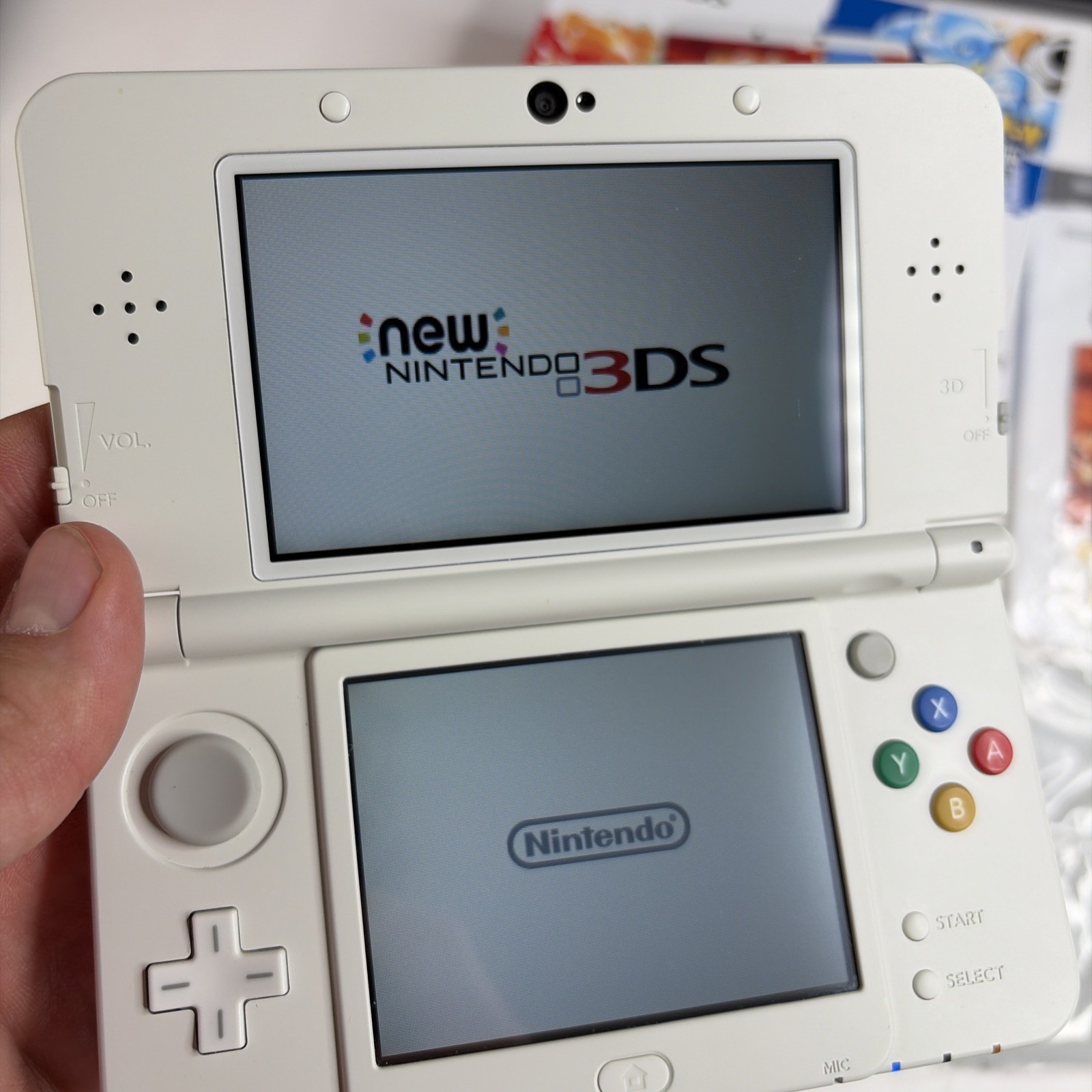 CLEAN DUAL IPS New Nintendo 3DS Pokemon 20th Anniversary Edition CIB Box plates