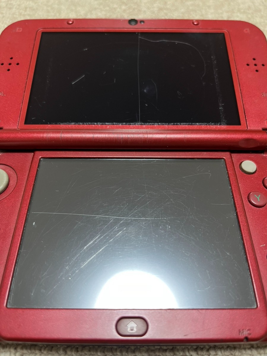 New 3DS LL XL Metalic red Japan Nintendo Console region Japanese B20 dual IPS