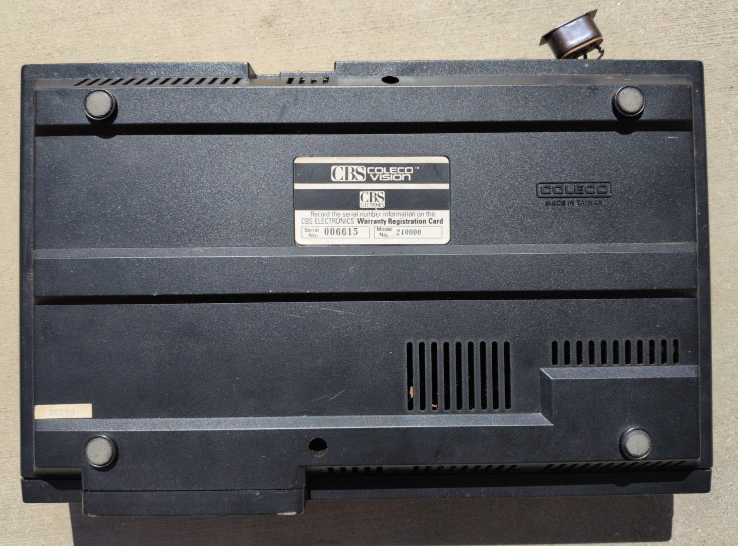 CBS ColecoVision Vintage Video Game System Console, Untested