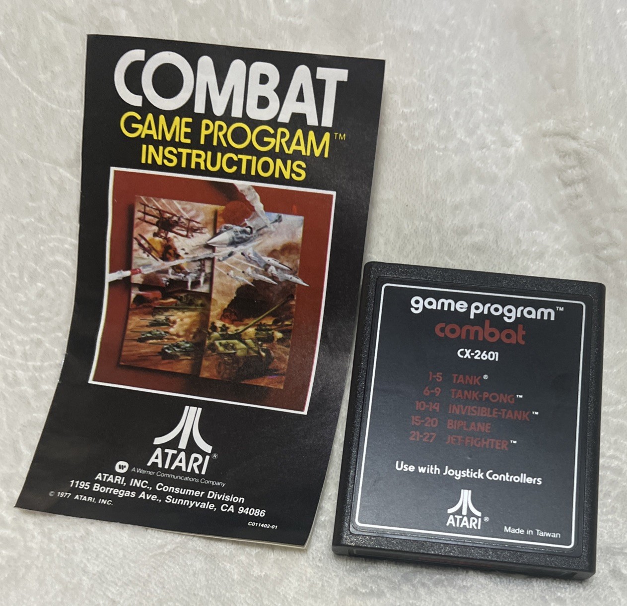 Atari CX-2600 Console Bundle with Games, Joysticks, Paddles, and More