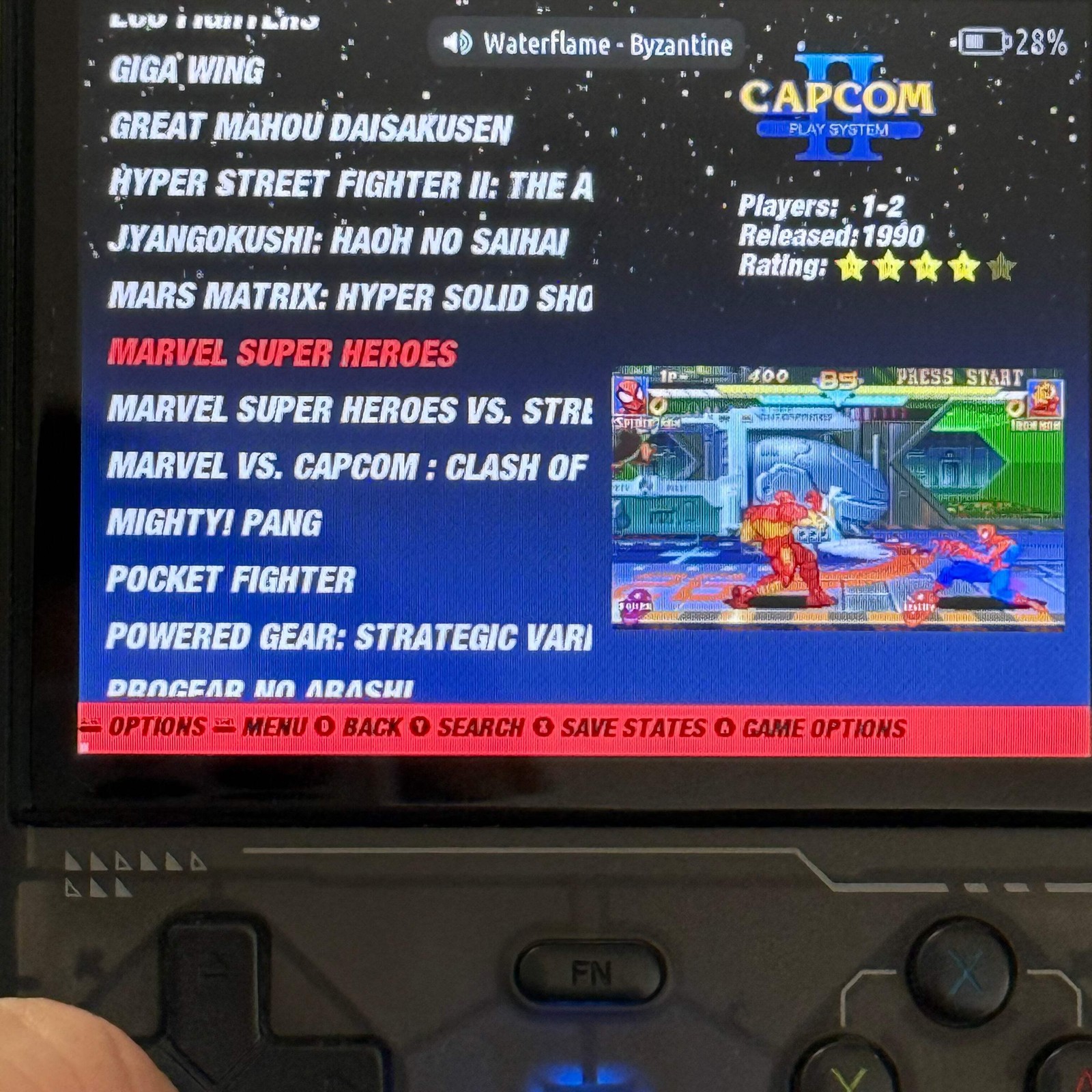 K36 Retro Handheld Game Console 16000+ Games Black 64gb Micro SD – Used A