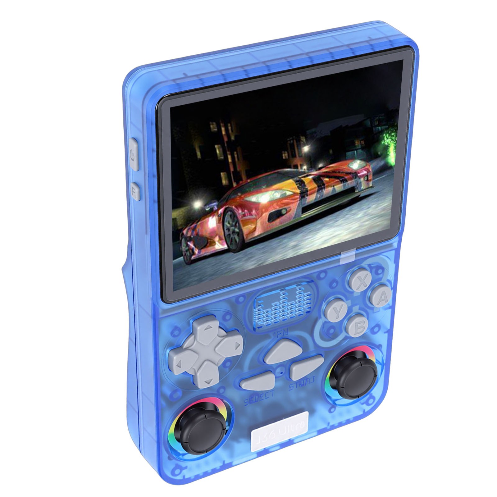 Retro Handheld Game Console 4 Inch Screen Built In 64GB Small Memory Card S EYCM