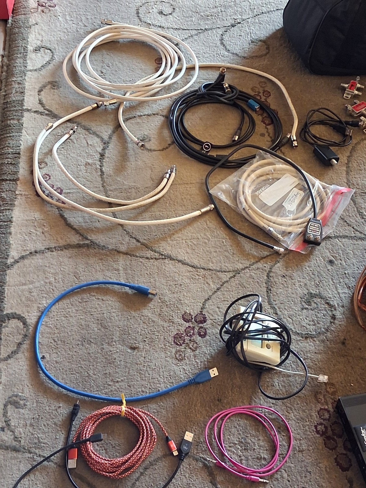 Vintage ✨️ Used PWR Cords,Cables,Hdmi,RCA,Sony Playstation 2 Cables ,All In PICS