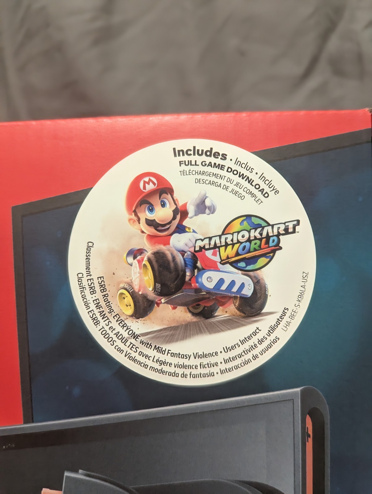 Nintendo Switch 2 Console + Mario Kart World Bundle