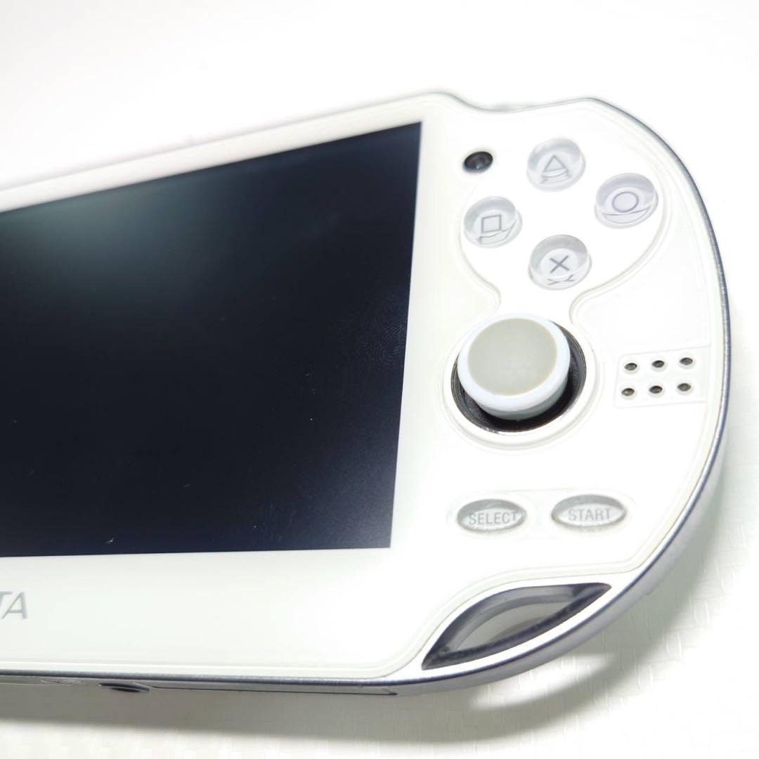 Sony PS Vita PCH-1100 Crystal White 3G/Wi-Fi Boxed Near Mint Complete 7072