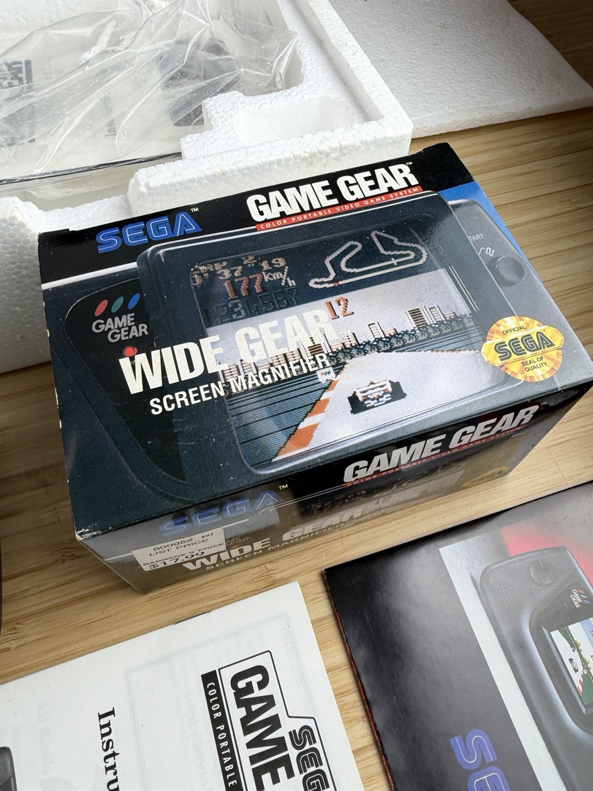 SEGA Game Gear Handheld video game CIB system NICE cosmetic shape screen issue