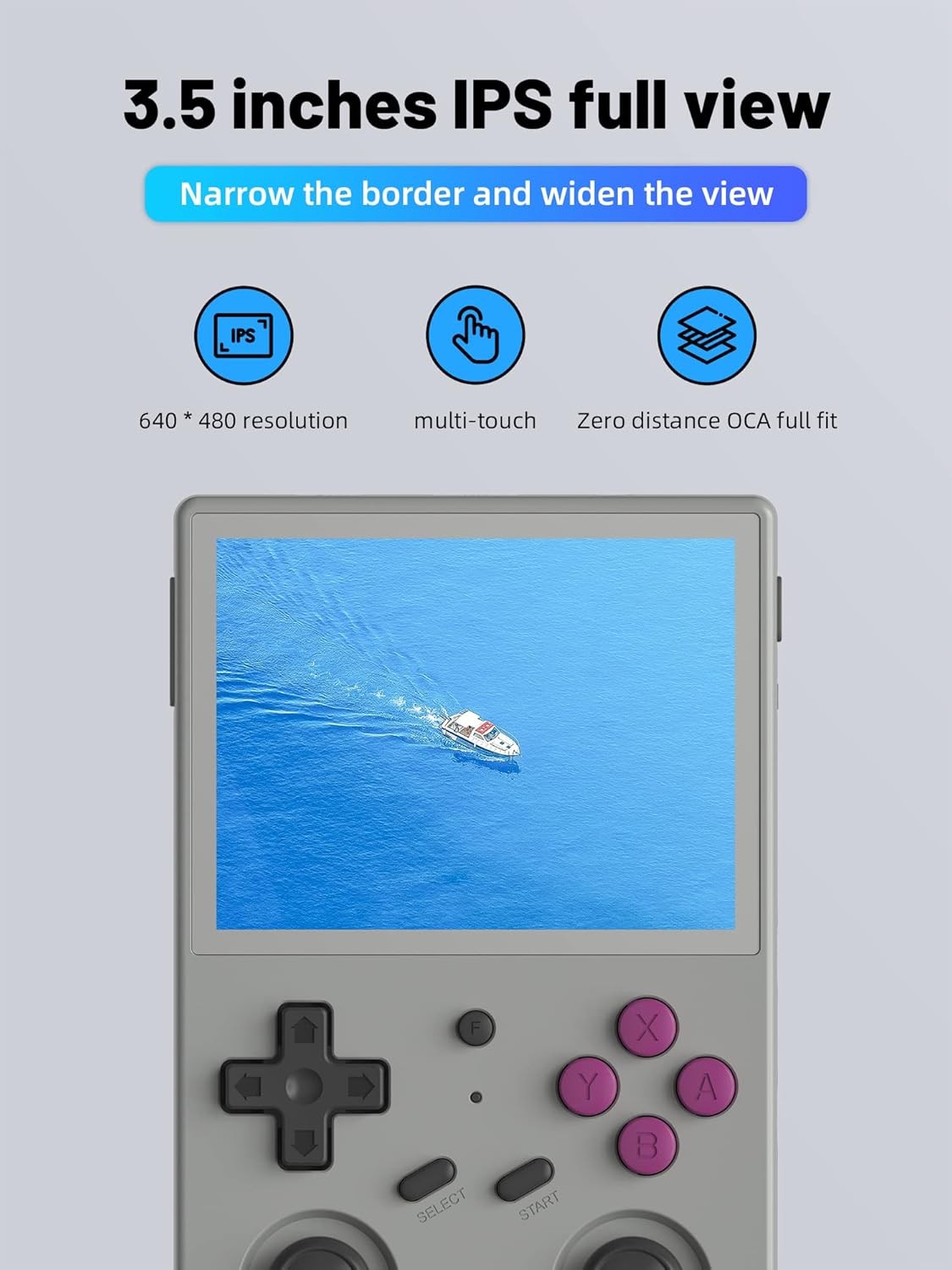 RG353V Retro Handheld Game 64GB 4452 Games Android Linux