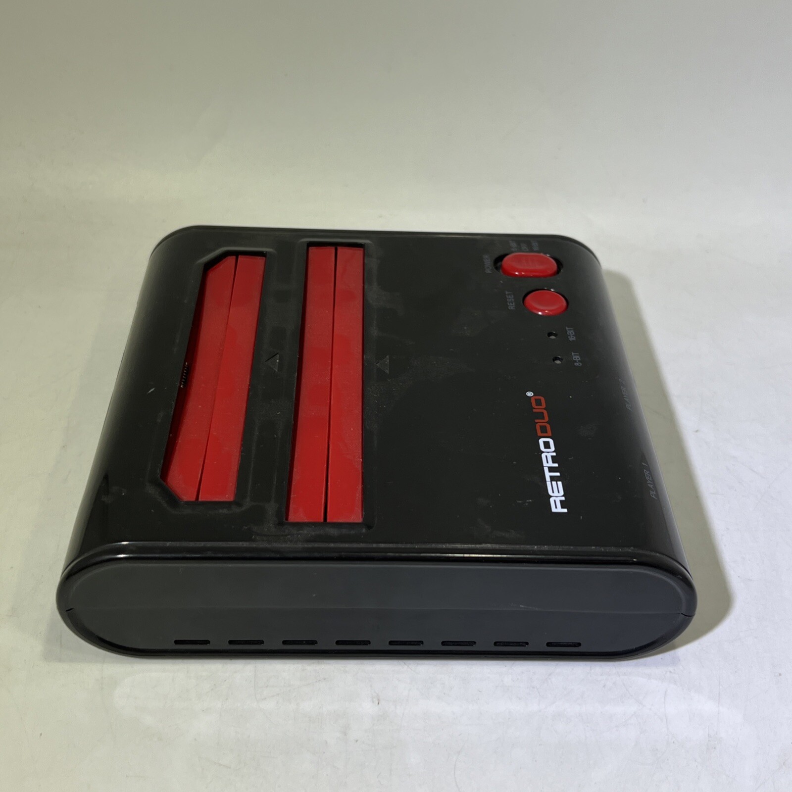 Retro-Bit Retro Duo Console Black/Red SNES & NES Bundle 1 Controller #ML
