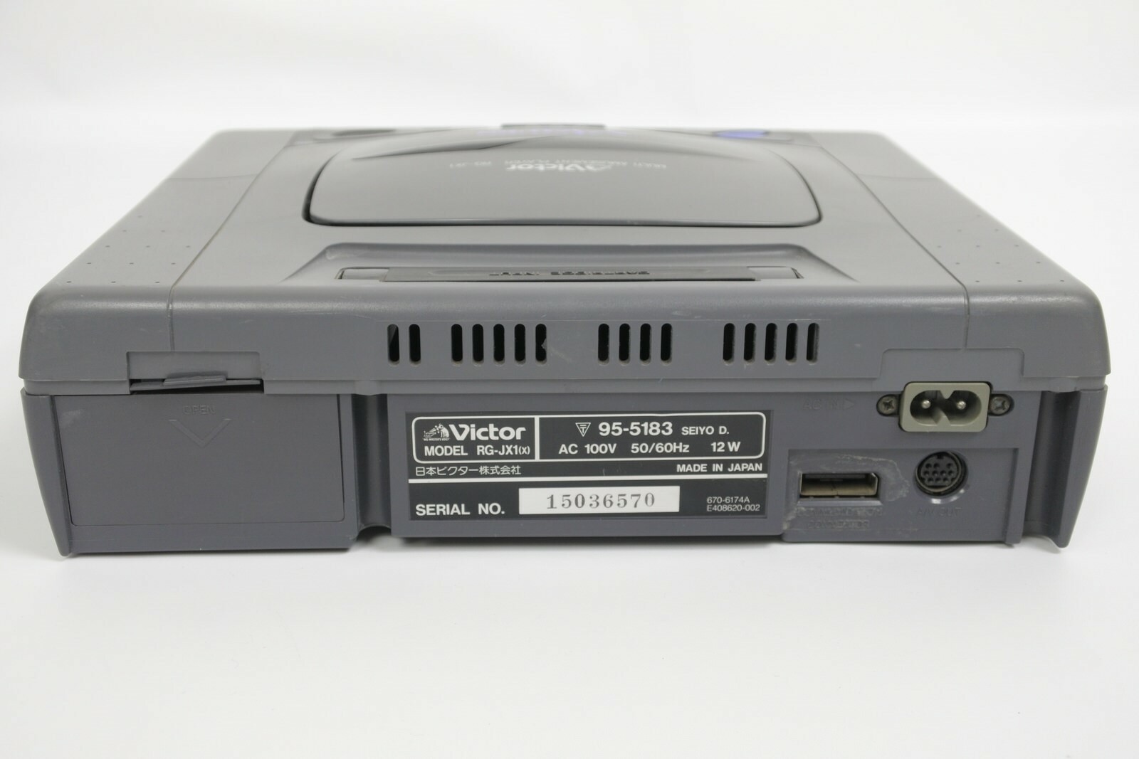 Victor V Saturn Console System Boxed RG-JX1 Tested JAPAN Game Ref 15036570