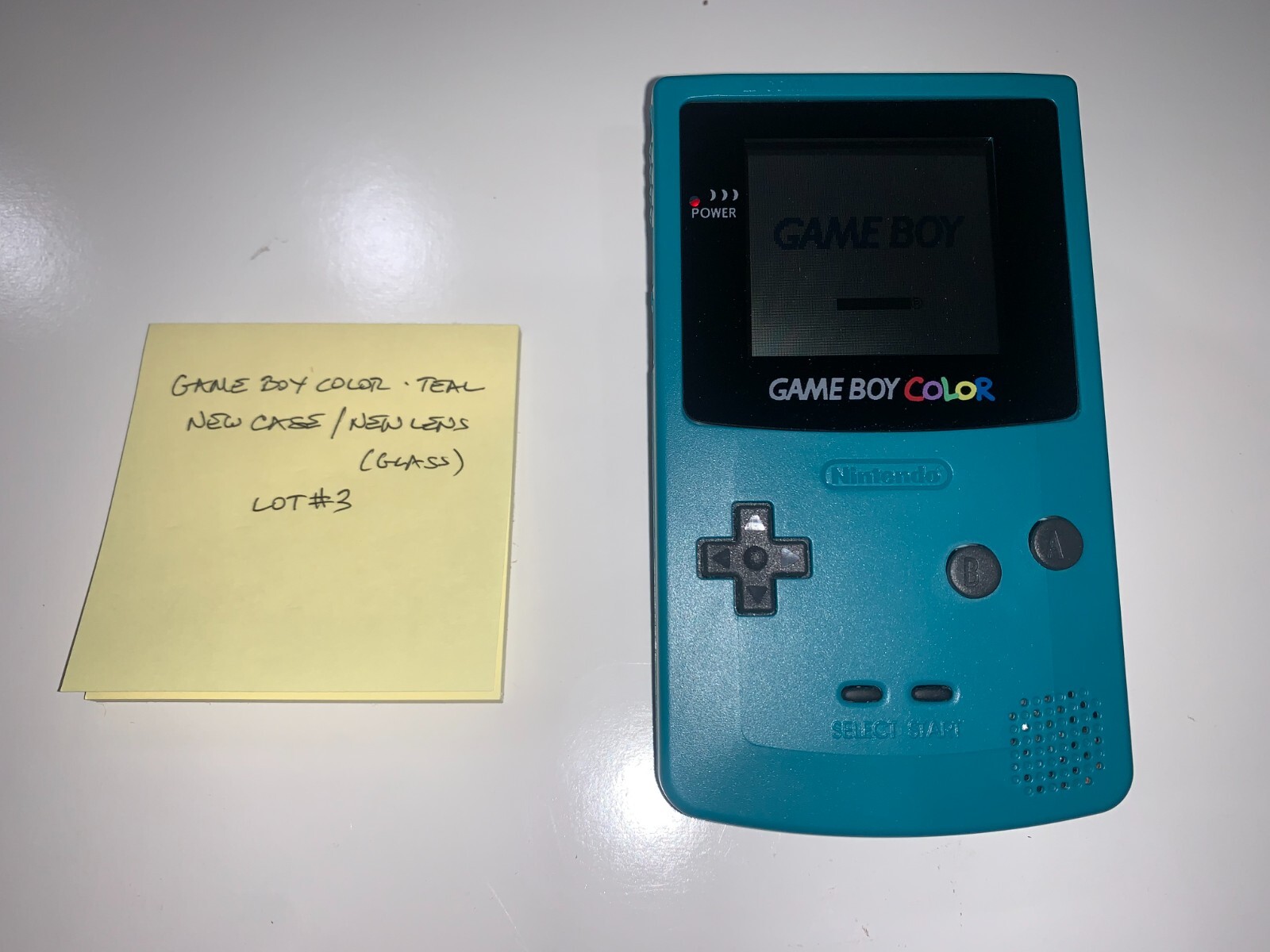 Nintendo GameBoy Color – Teal GBC System – New Shell, New Screen Tested, Mint #3