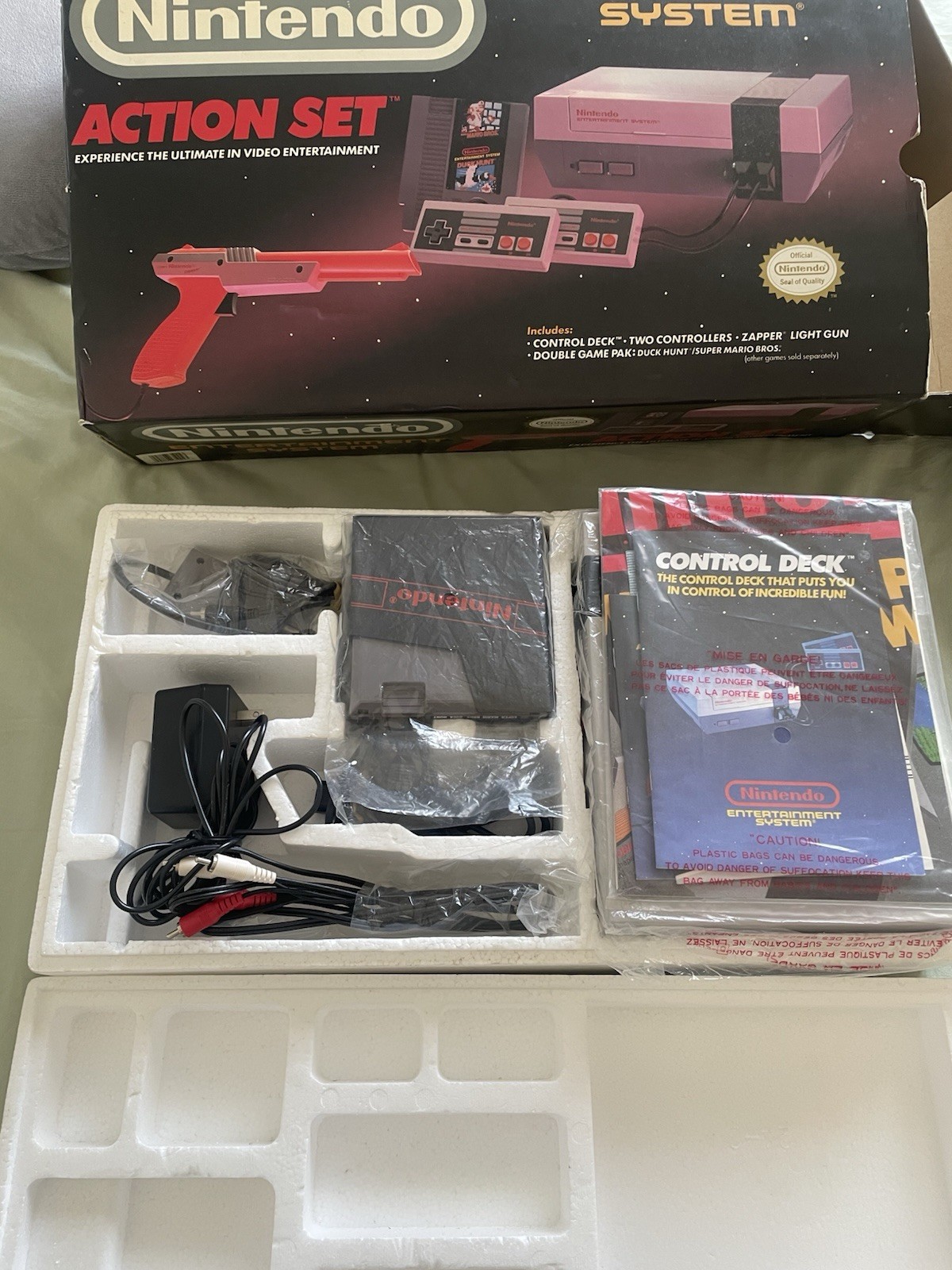 Nintendo NES Action Set Home Console – White/Gray