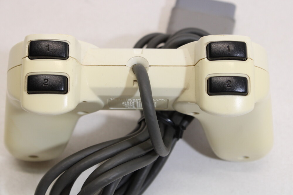 Hori White Playstation 1 Controller OEM PS1 Japan Import US Seller RARE 1PD03