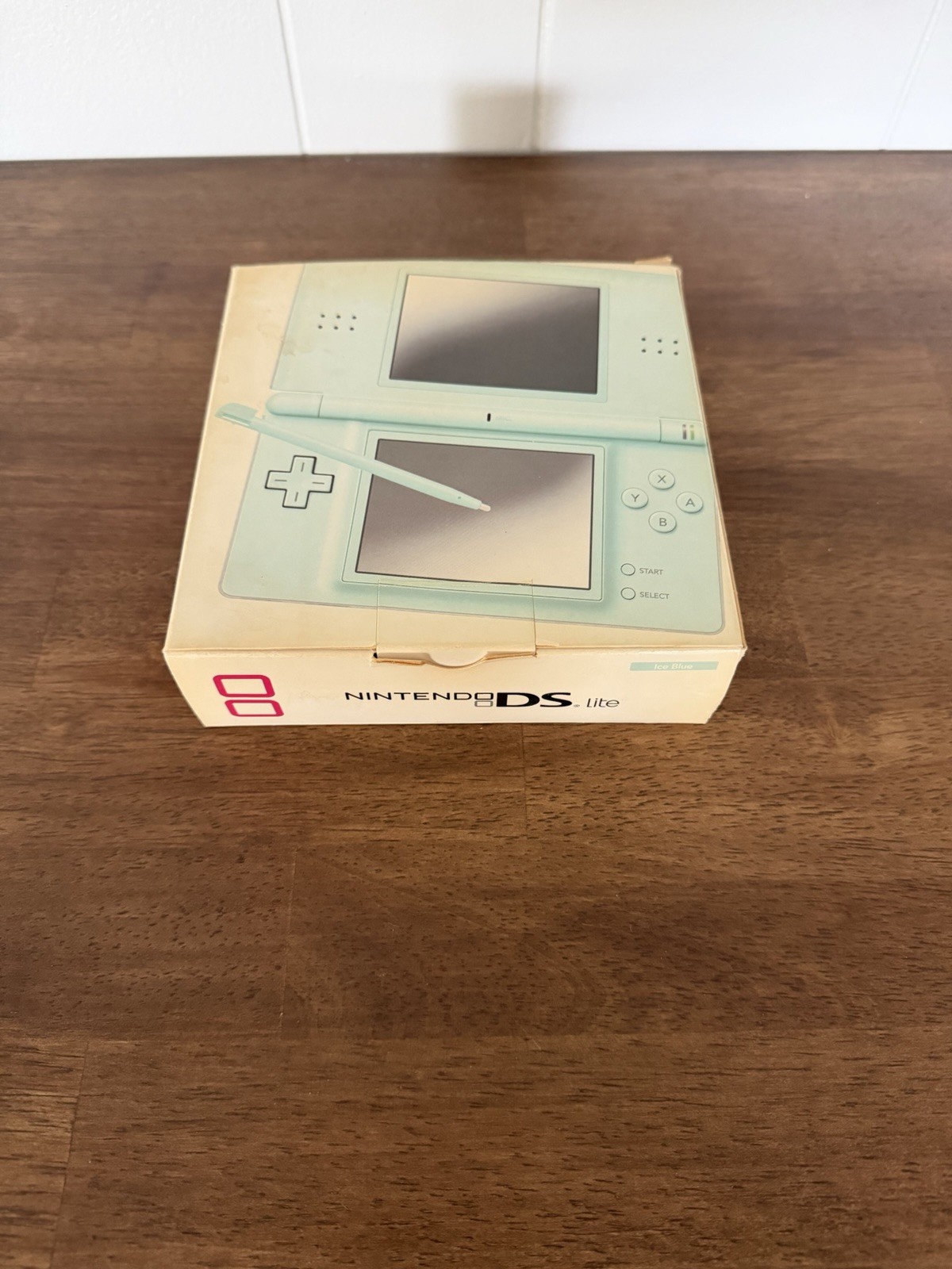Nintendo DS Lite Ice Blue BOX MANUALS & STYLUS ONLY (Japanese)