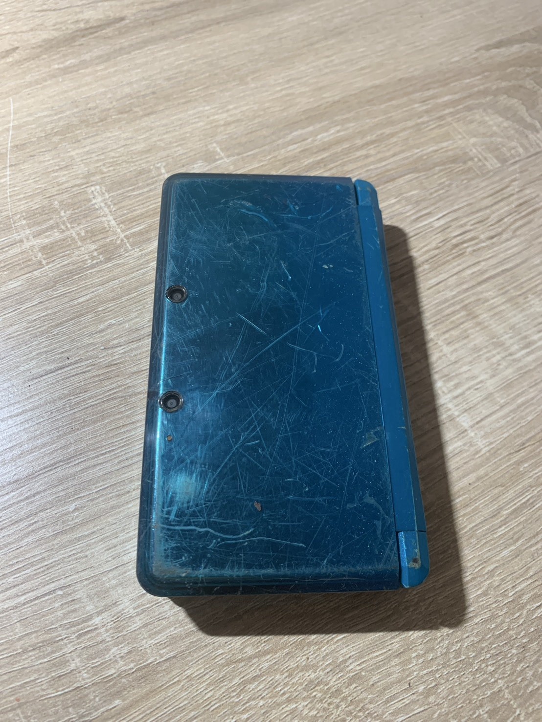 1330 Nintendo 3DS Aqua Blue For Parts