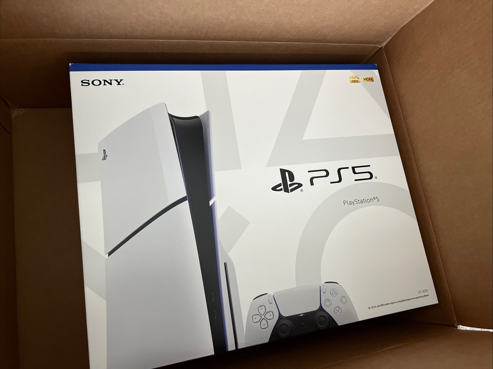 PlayStation 5 Sony PS5 Slim Disc Console 1TB CFI-2015 – Open Box