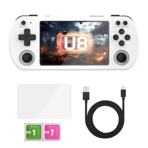 2026 New Upgraded U8 Retro Handheld Game Console, 128GB Mini Video Game