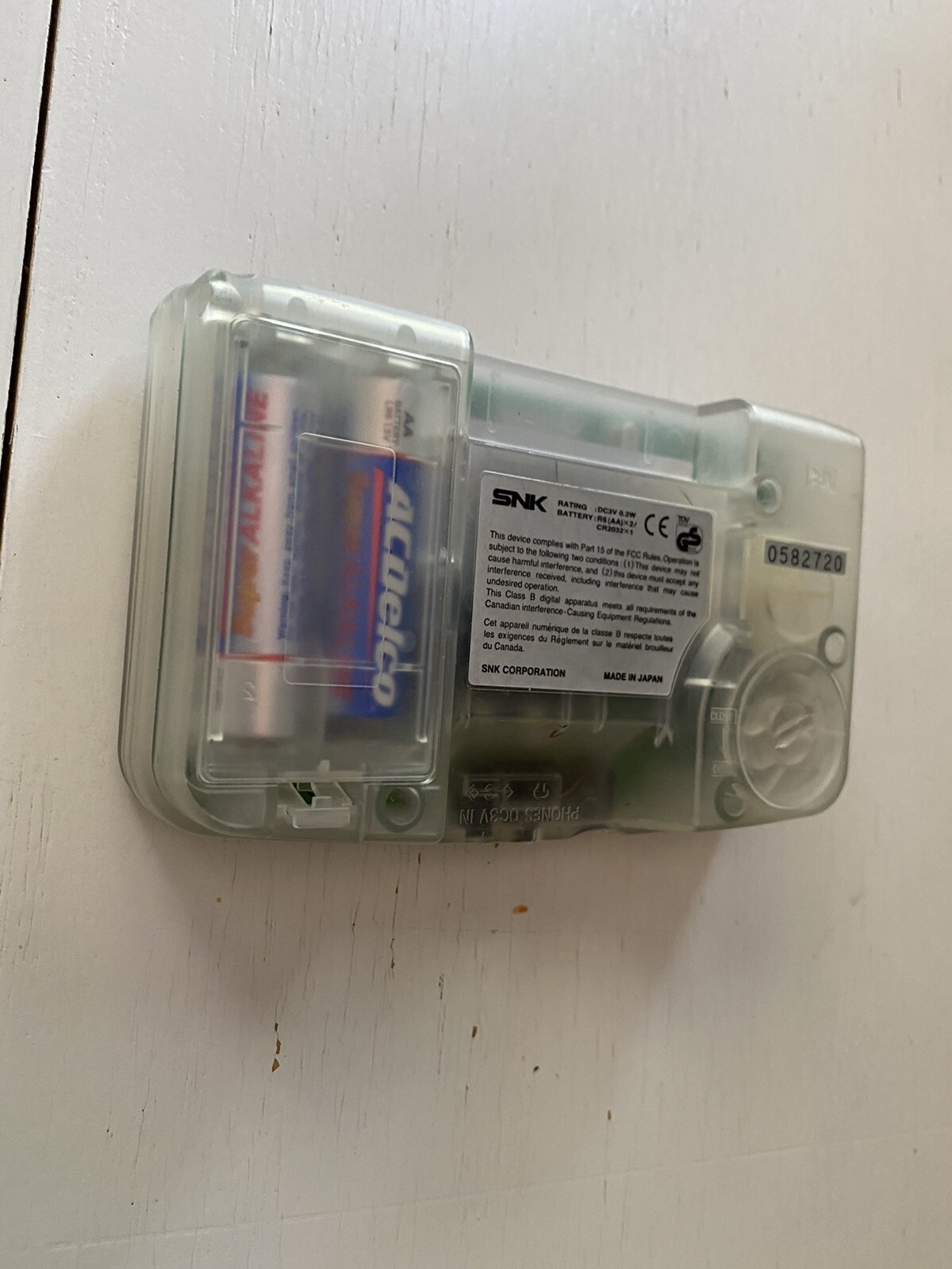 Neo Geo Pocket Color System – Crystal NEOP63010