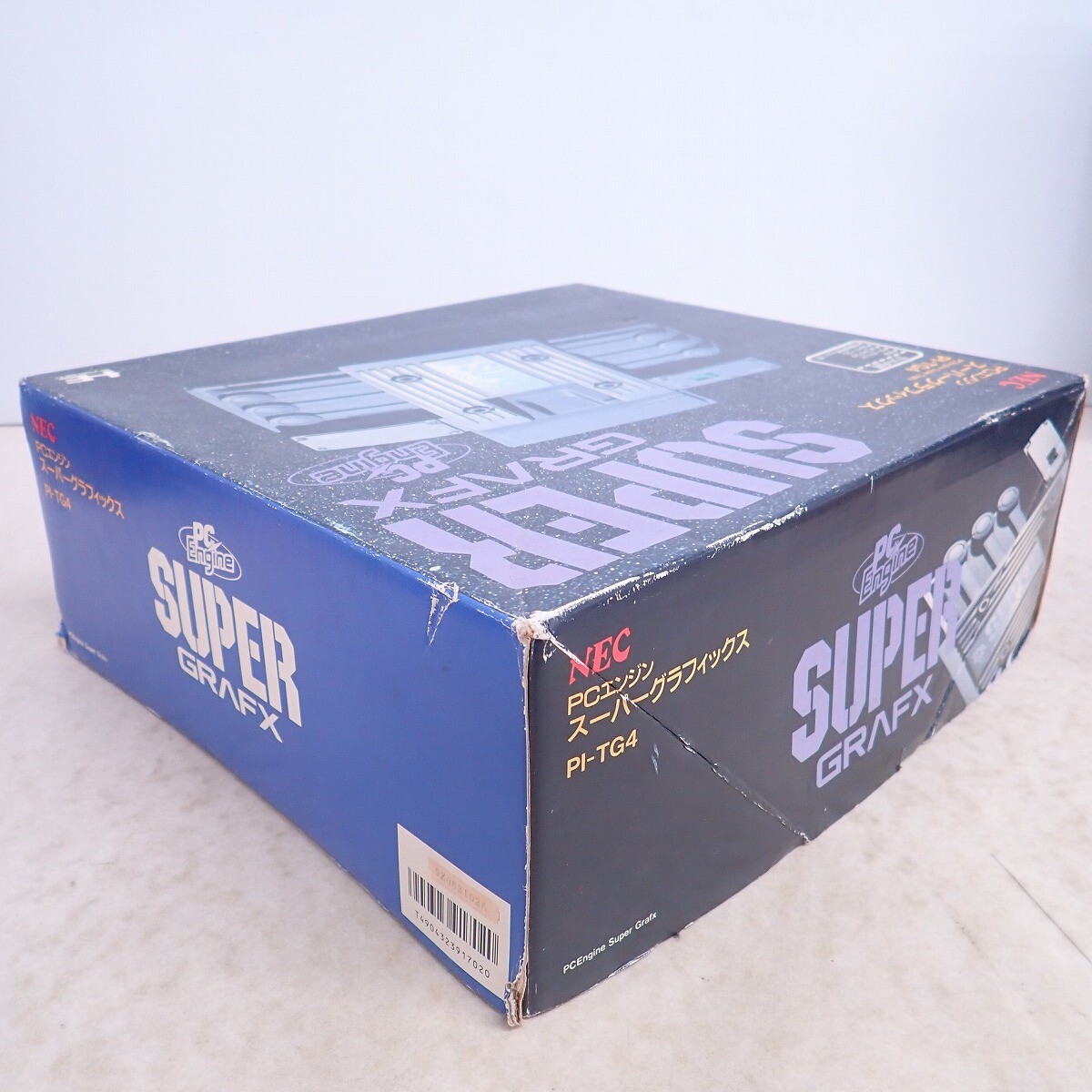 NEC PC Engine SUPER GRAFX Console PI-TG4 Japan Tested and Working