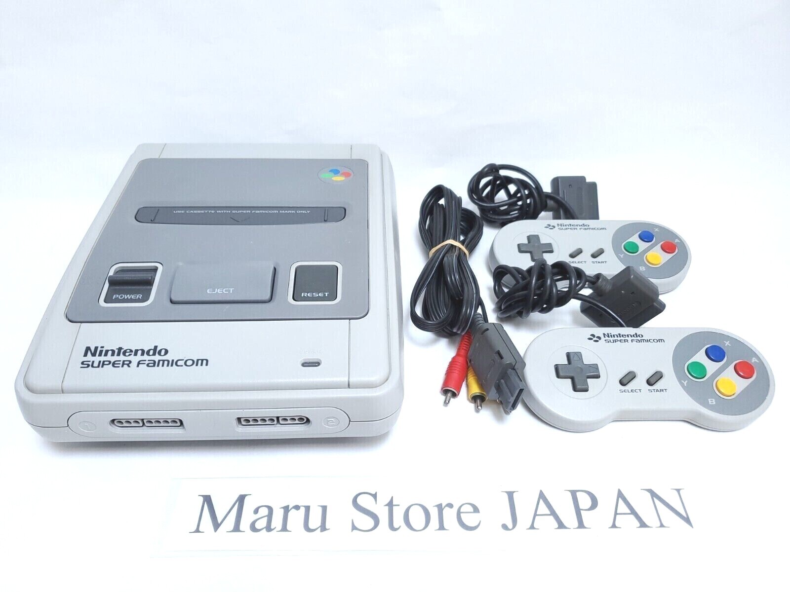 SNES Nintendo SuperFamicom Console Select Accessory Box【E+】Disassembled Cleaned