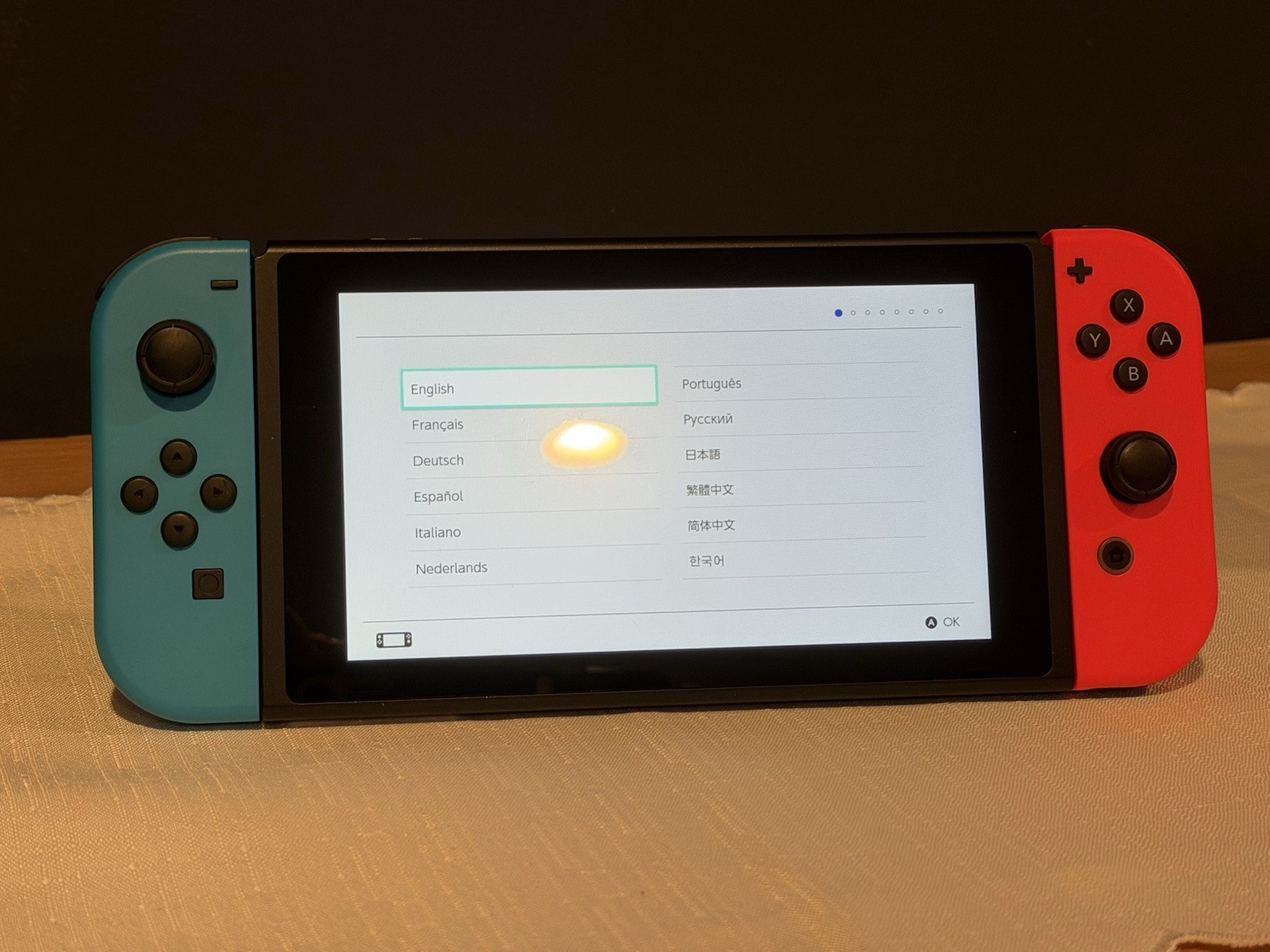 Nintendo Switch Console Bundle Complete In Box Dock OEM AC Joy-Cons HDMI Tested