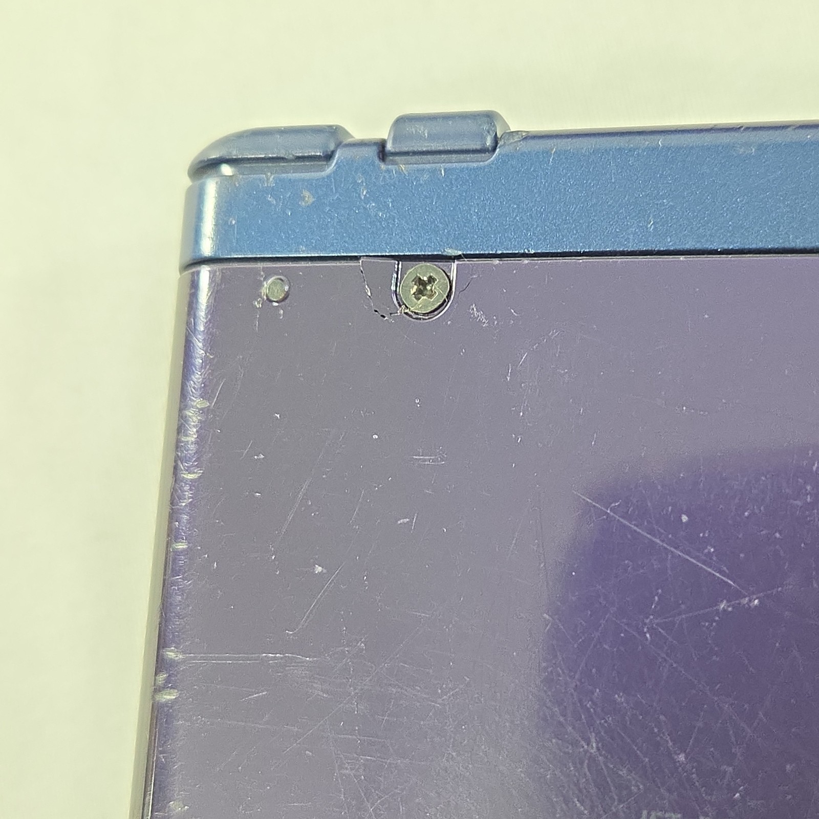 Nintendo 3DS XL Galaxy Edition Handheld System FOR PARTS OR REPAIR ONLY READ