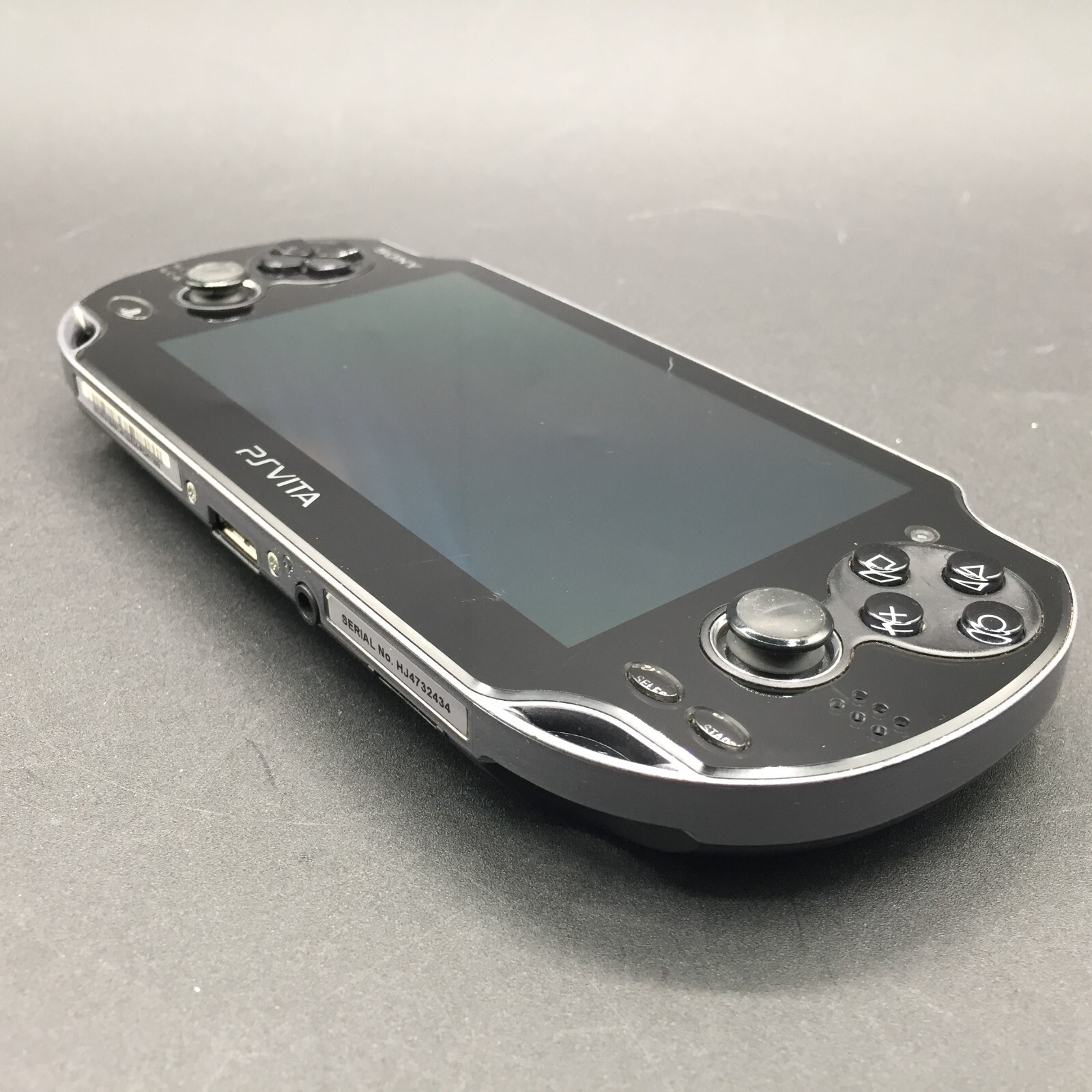 【Very Good】Sony PS Vita PCH-1100 Crystal Black 3G/Wi-Fi Model Console only #Toy0
