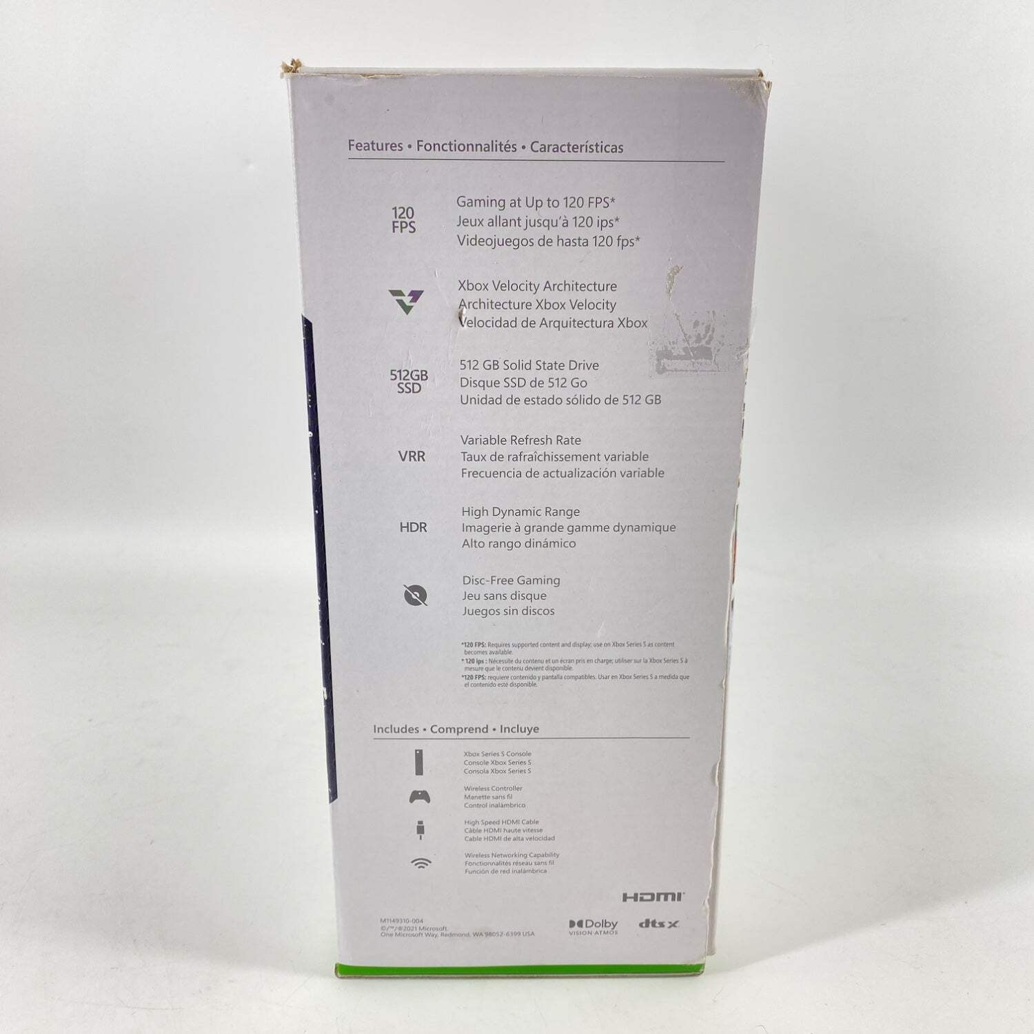 Microsoft Xbox Series S 512GB Console Gaming System Robot White 1883