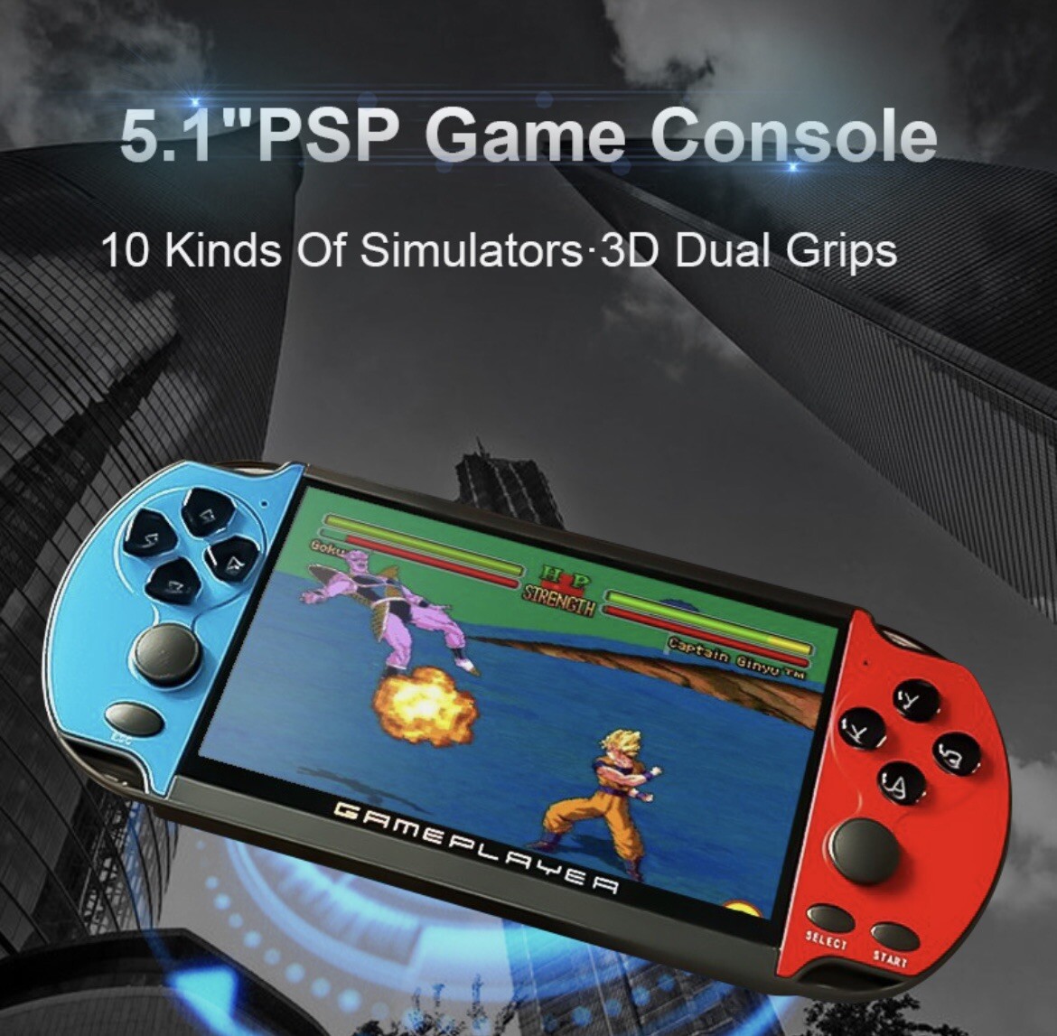 Like A PSP | X7 Plus Handheld Video Game Console 16GB | 11,000+ Retro Games