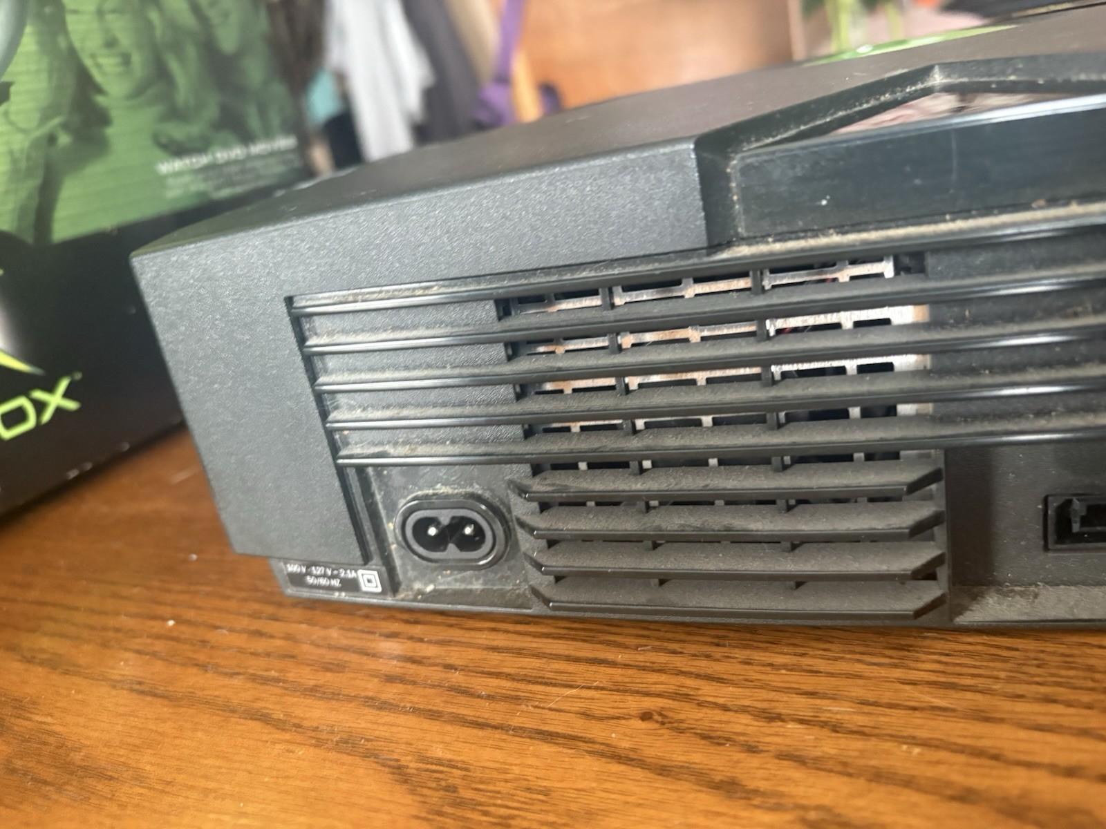 Original Microsoft Xbox Console System In Box With GTA Vice City And Controller