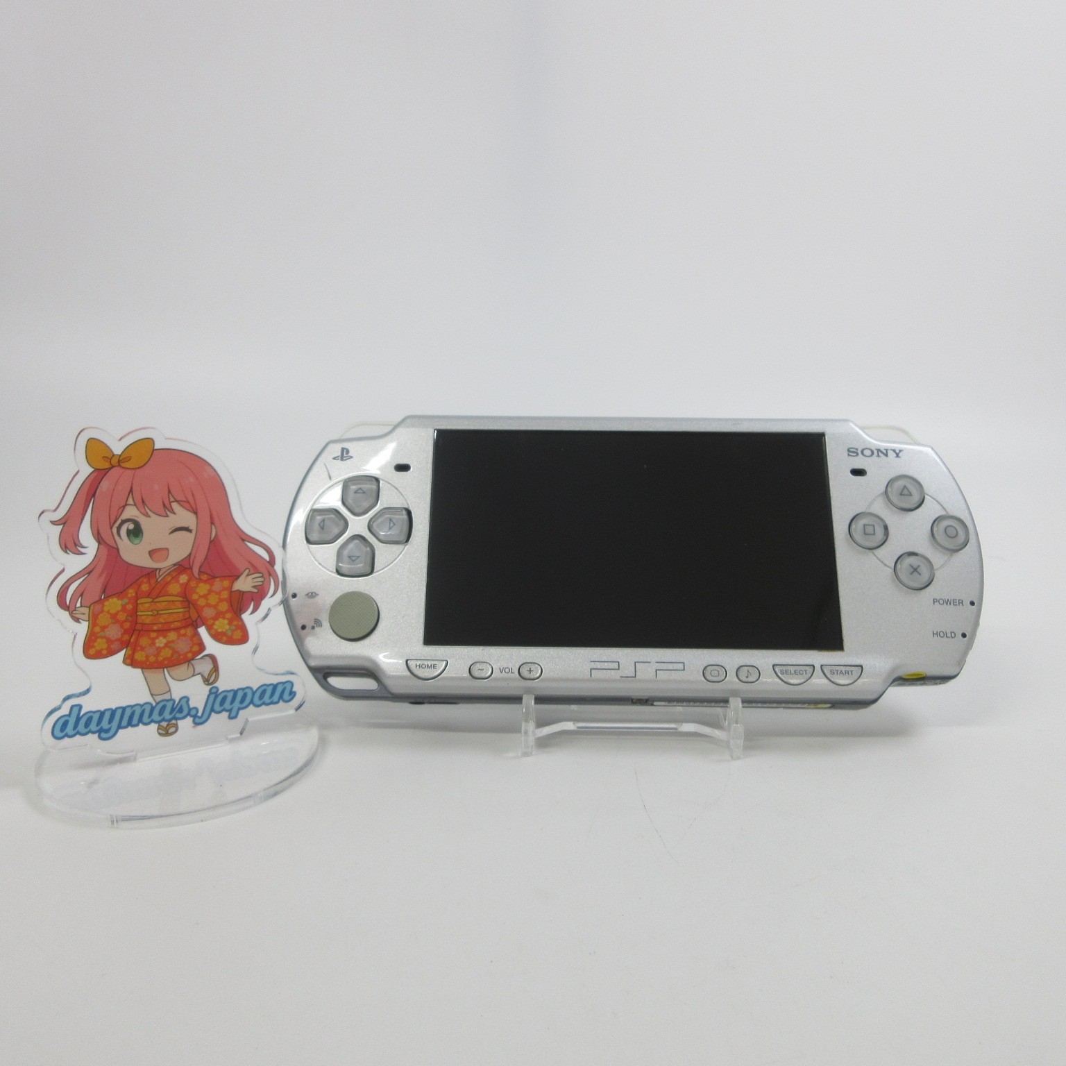 【Very Good】Sony PSP-2000 Ice Silver Console Only No Battery Japan Ver. #DEN08/06